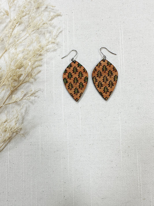Holiday Wood & Acrylic Dangles