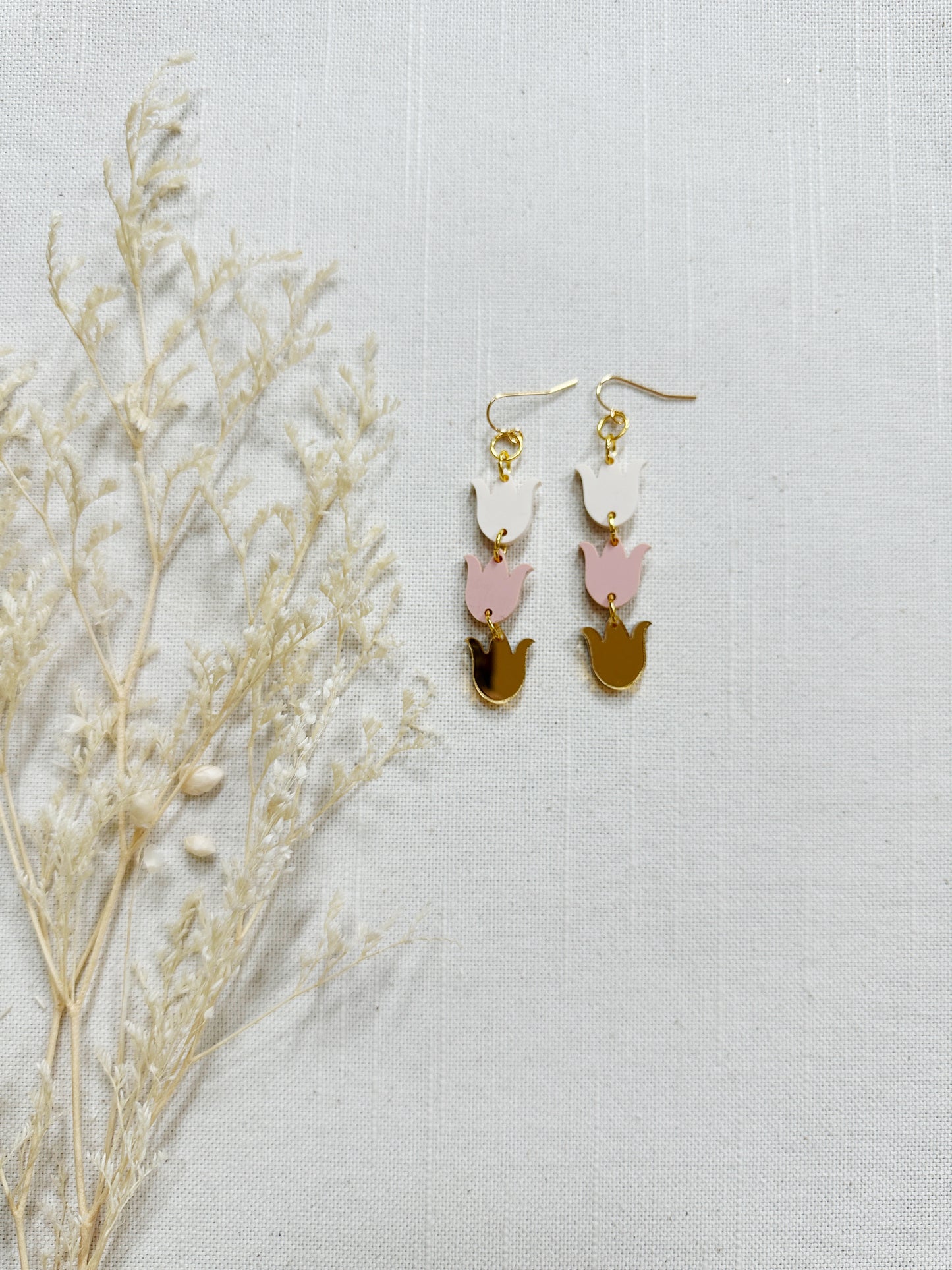 Tulip Acrylic Dangles