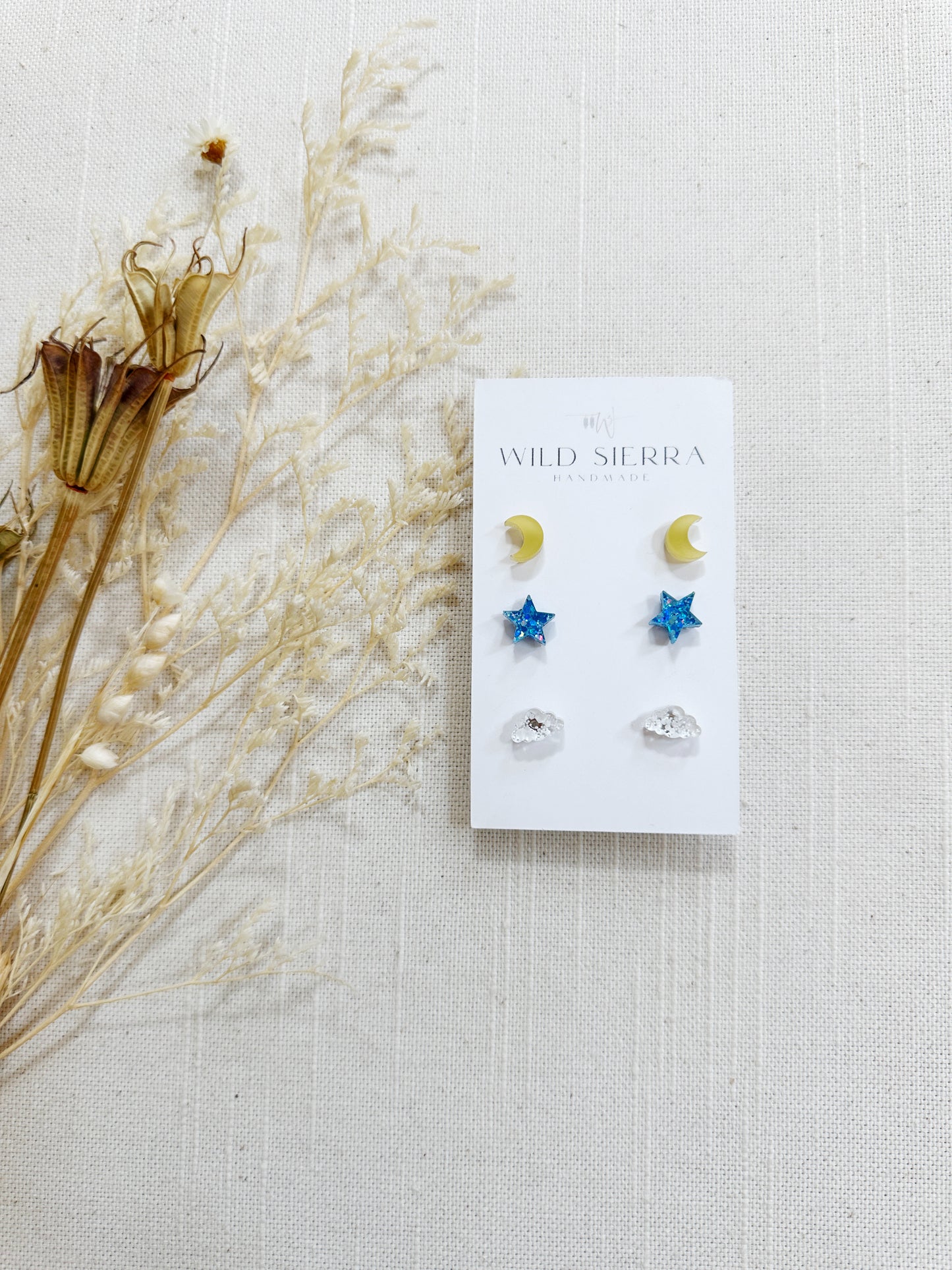 Celestial Acrylic Studs