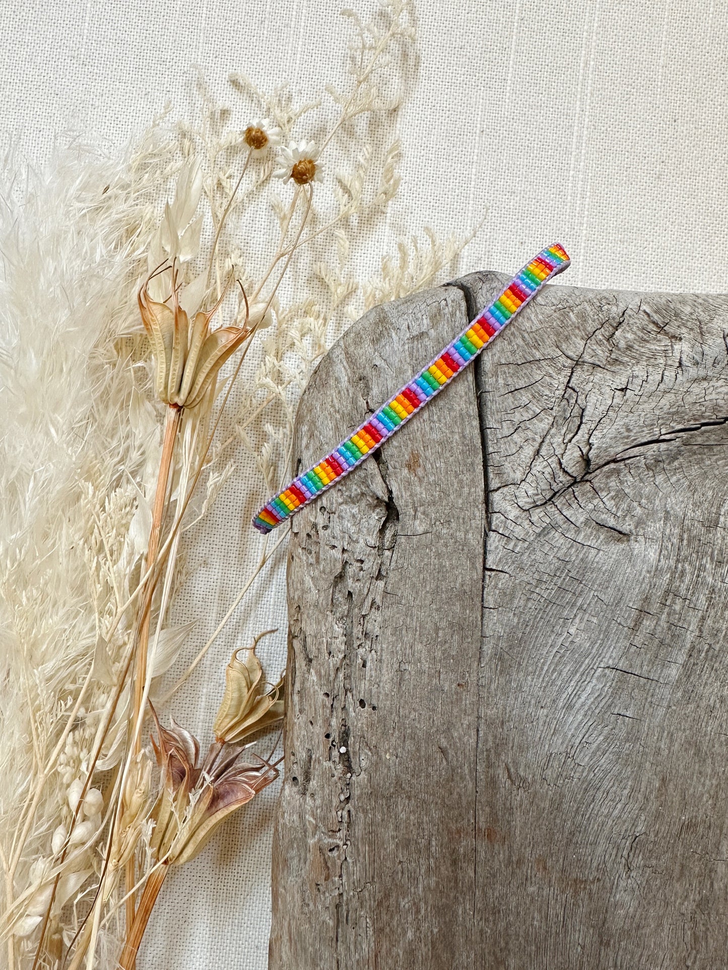 Small Stripe Beaded Bracelet 3