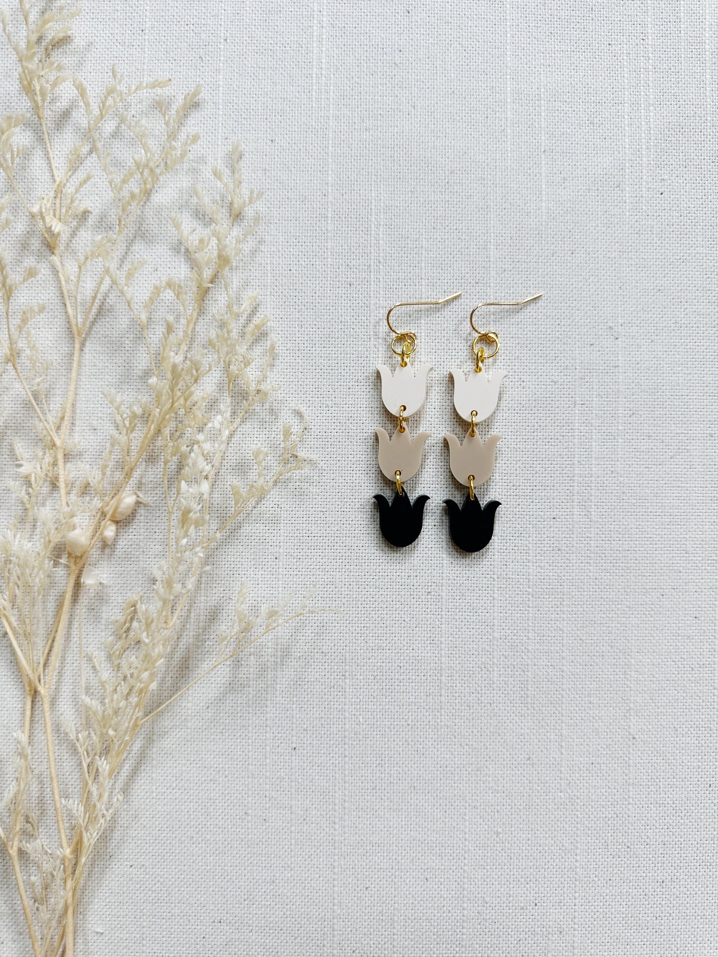 Tulip Acrylic Dangles