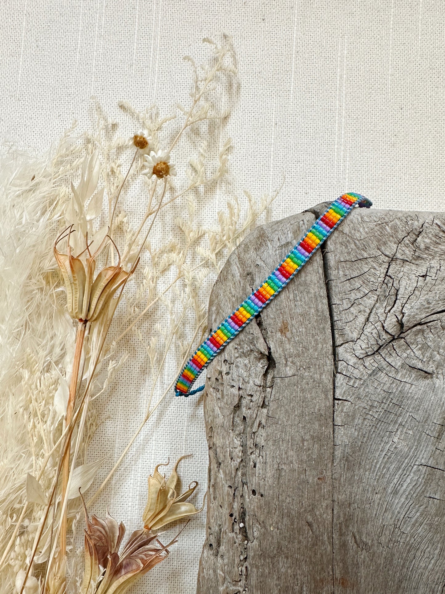 Small Stripe Beaded Bracelet 3