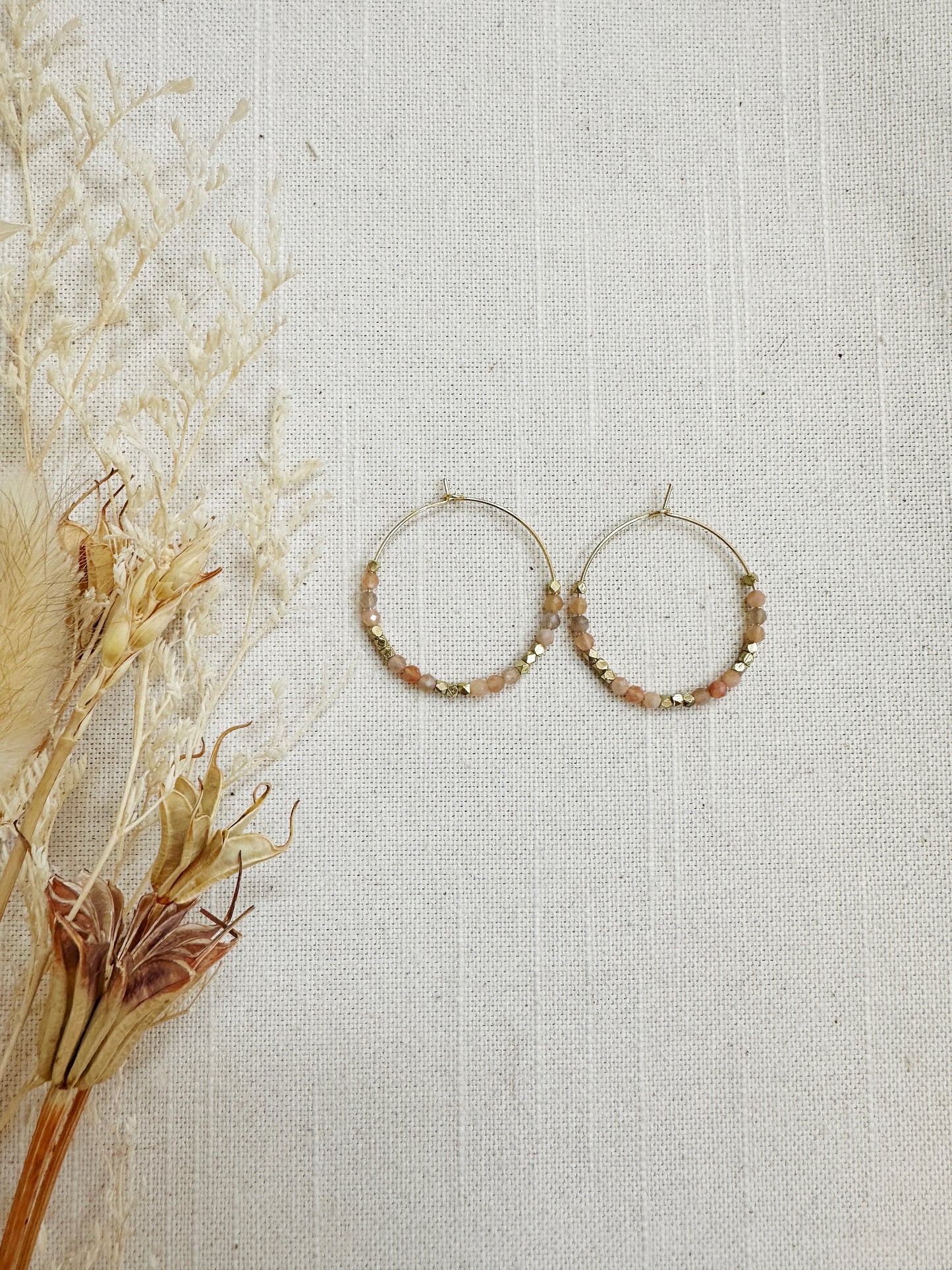 Crystal Hoops