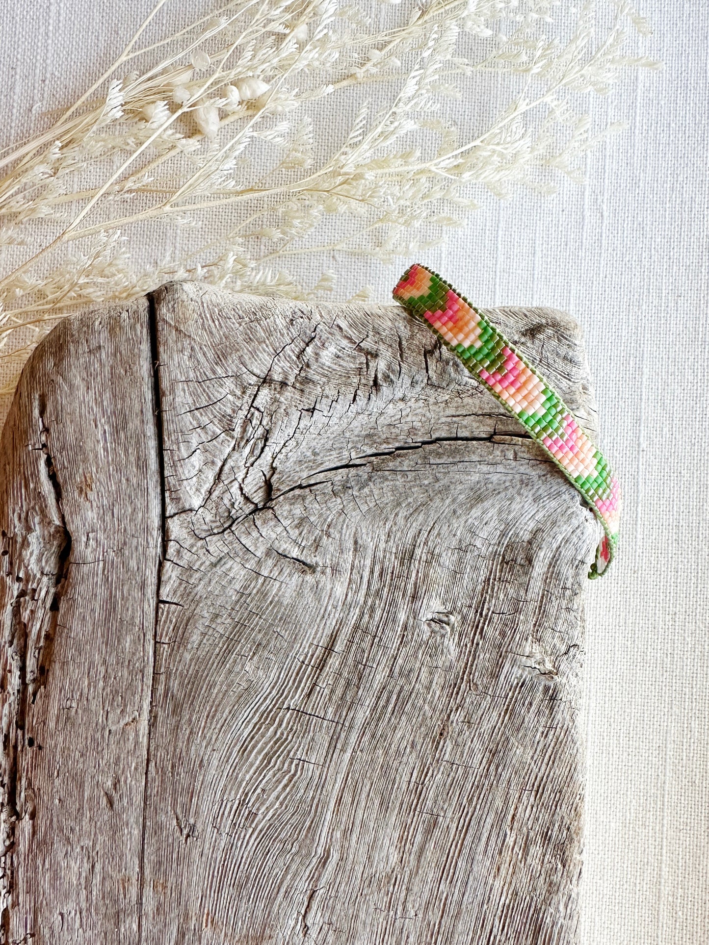 Chevron Beaded Bracelet