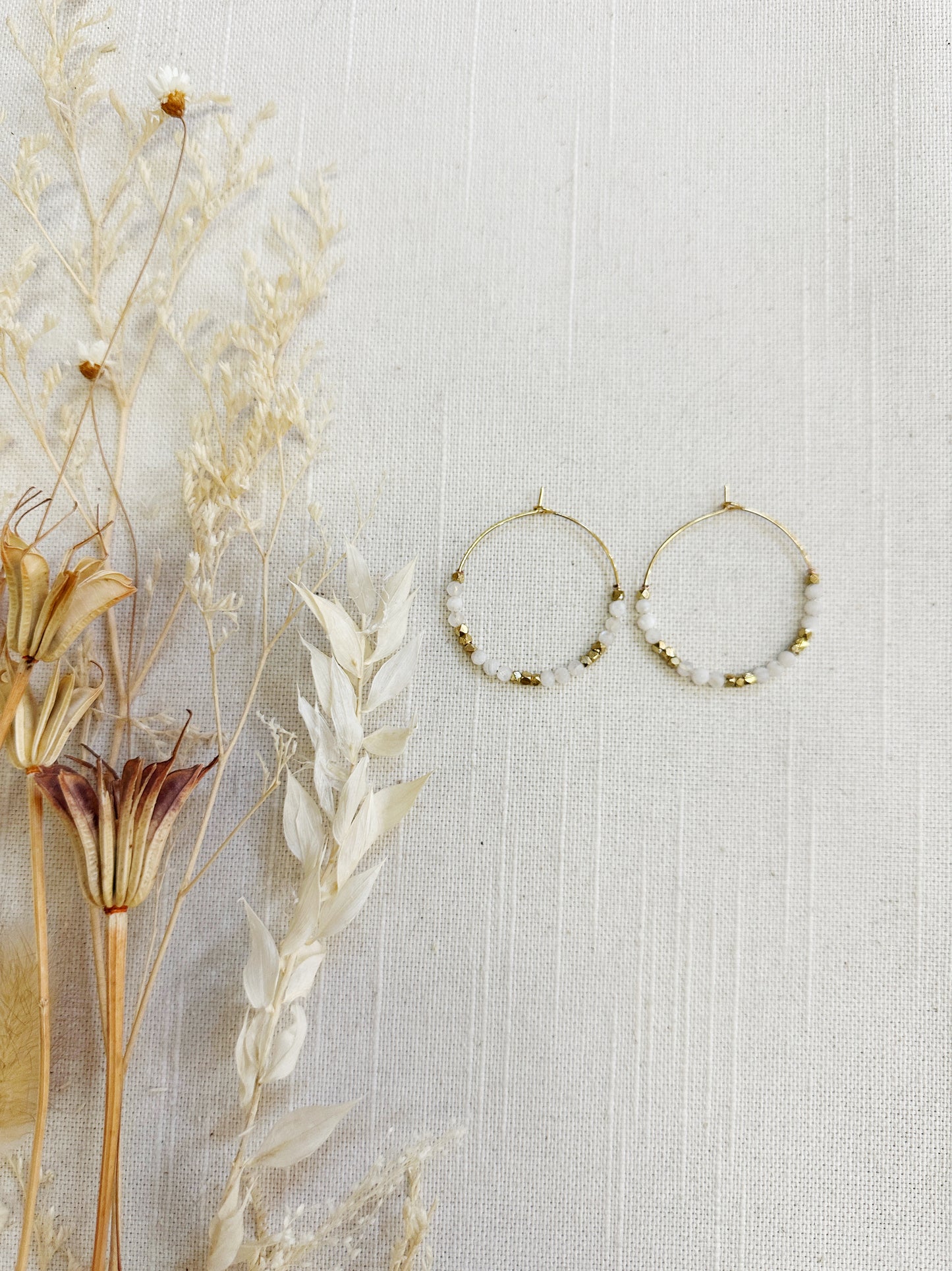Crystal Hoops