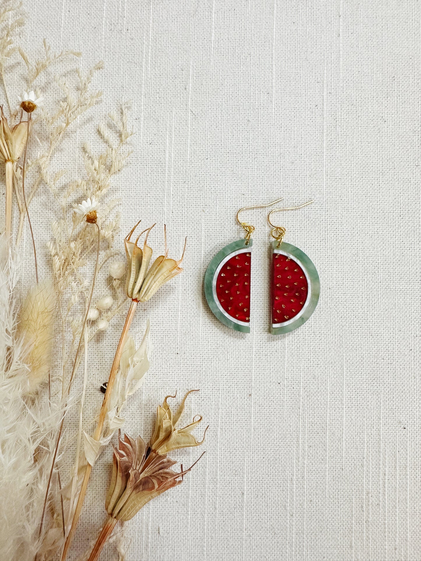 Watermelon Acrylic Drop