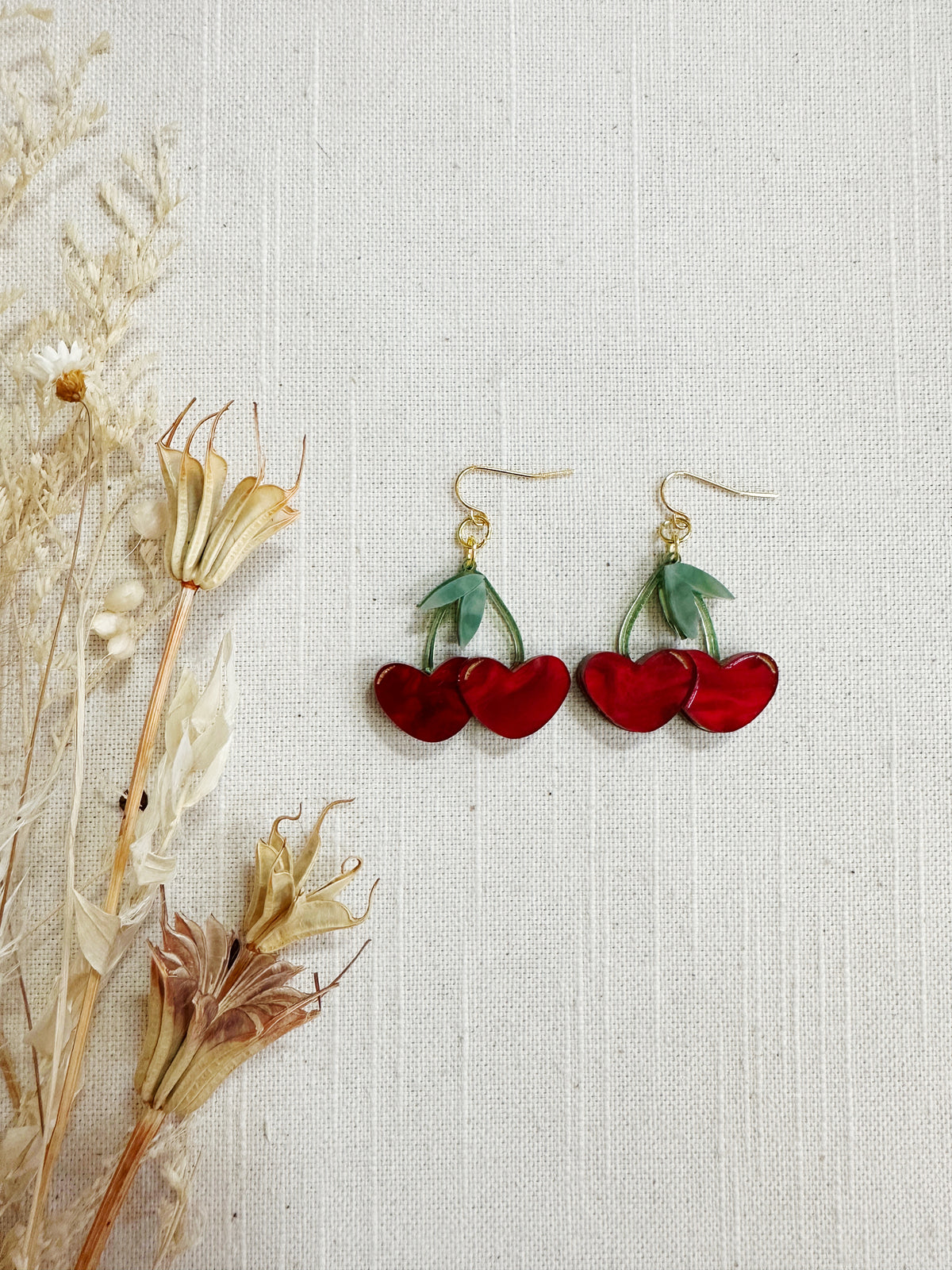 Cherry Acrylic Drop