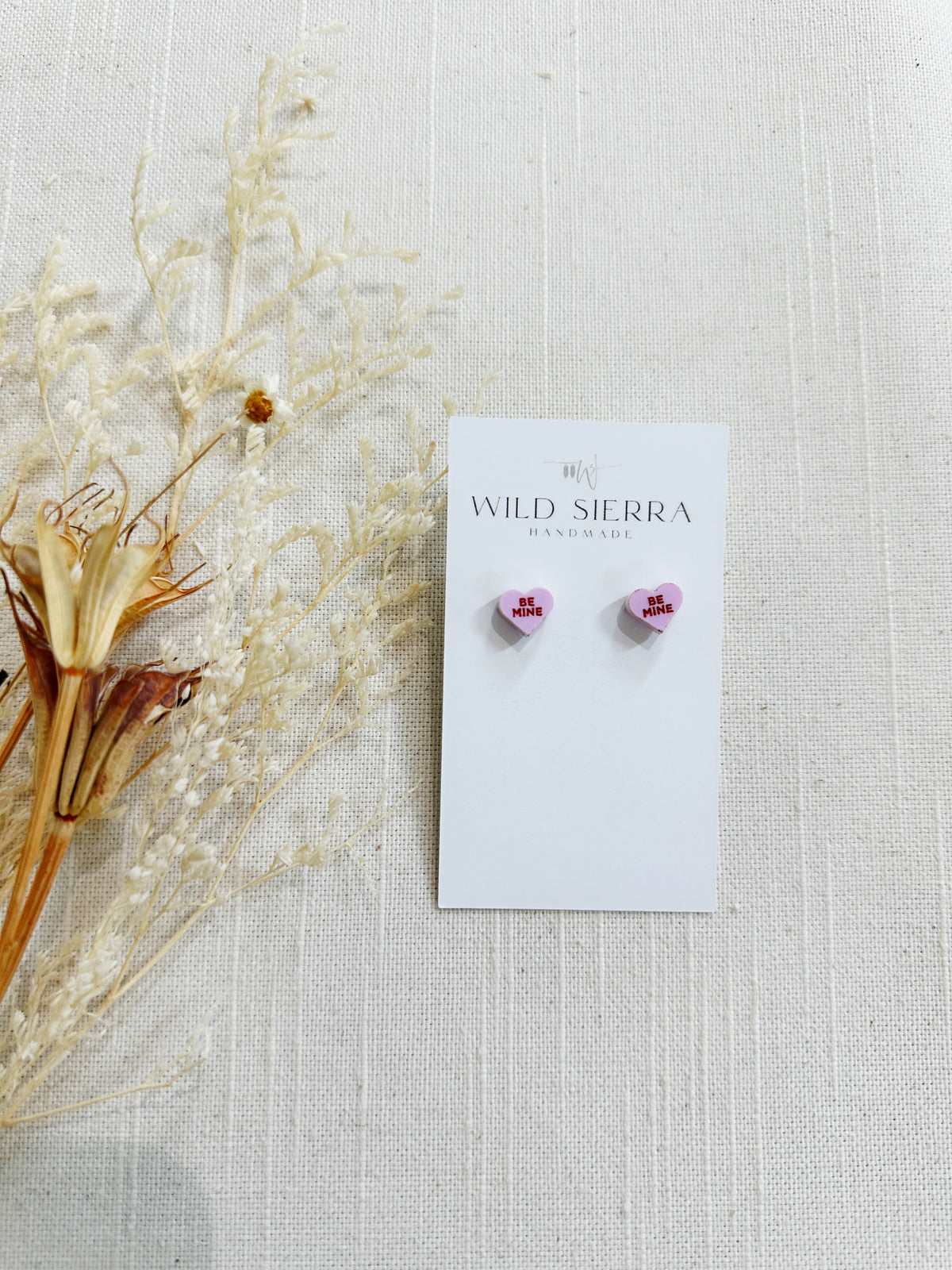 Conversation Heart Studs