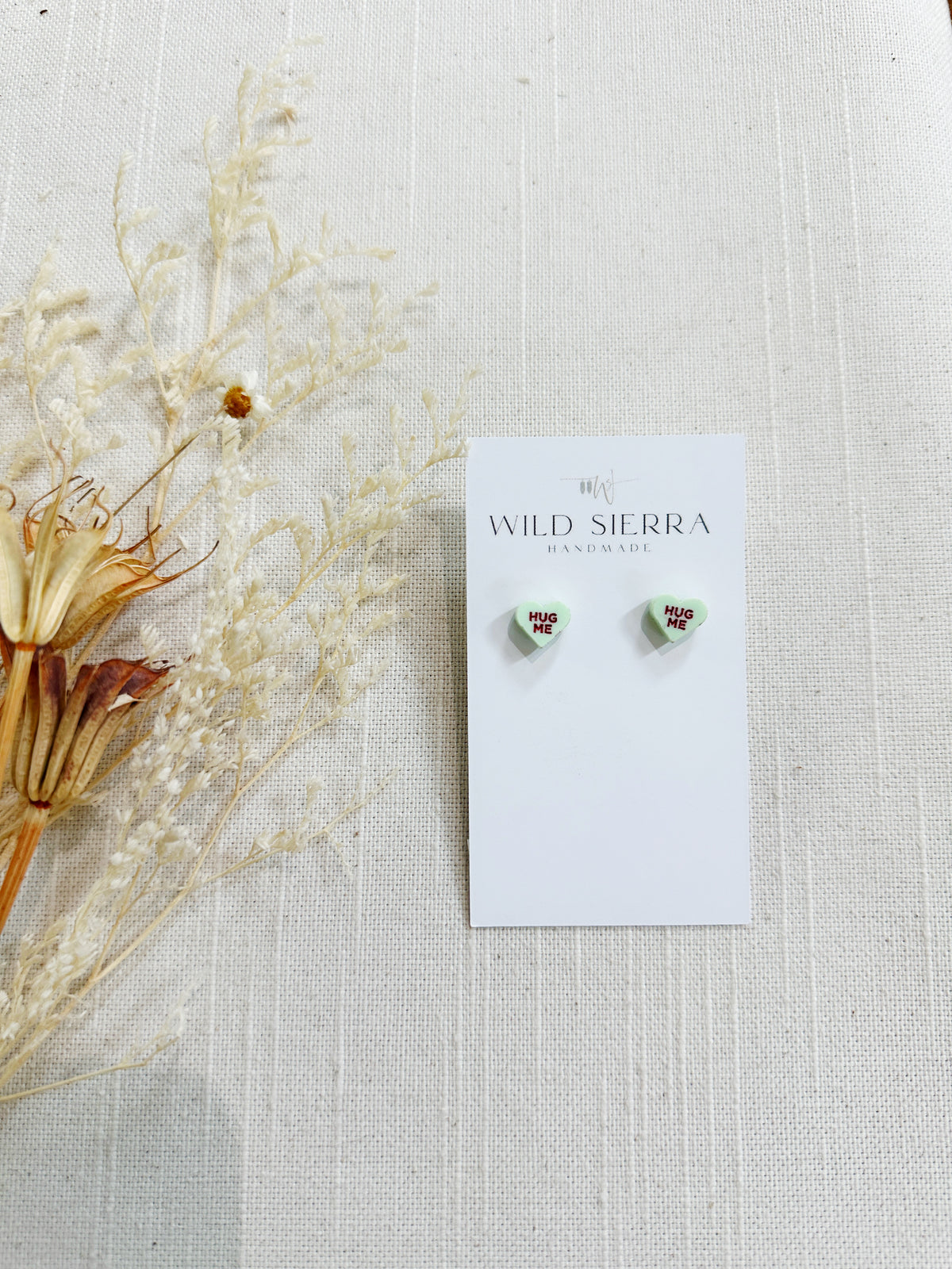 Conversation Heart Studs