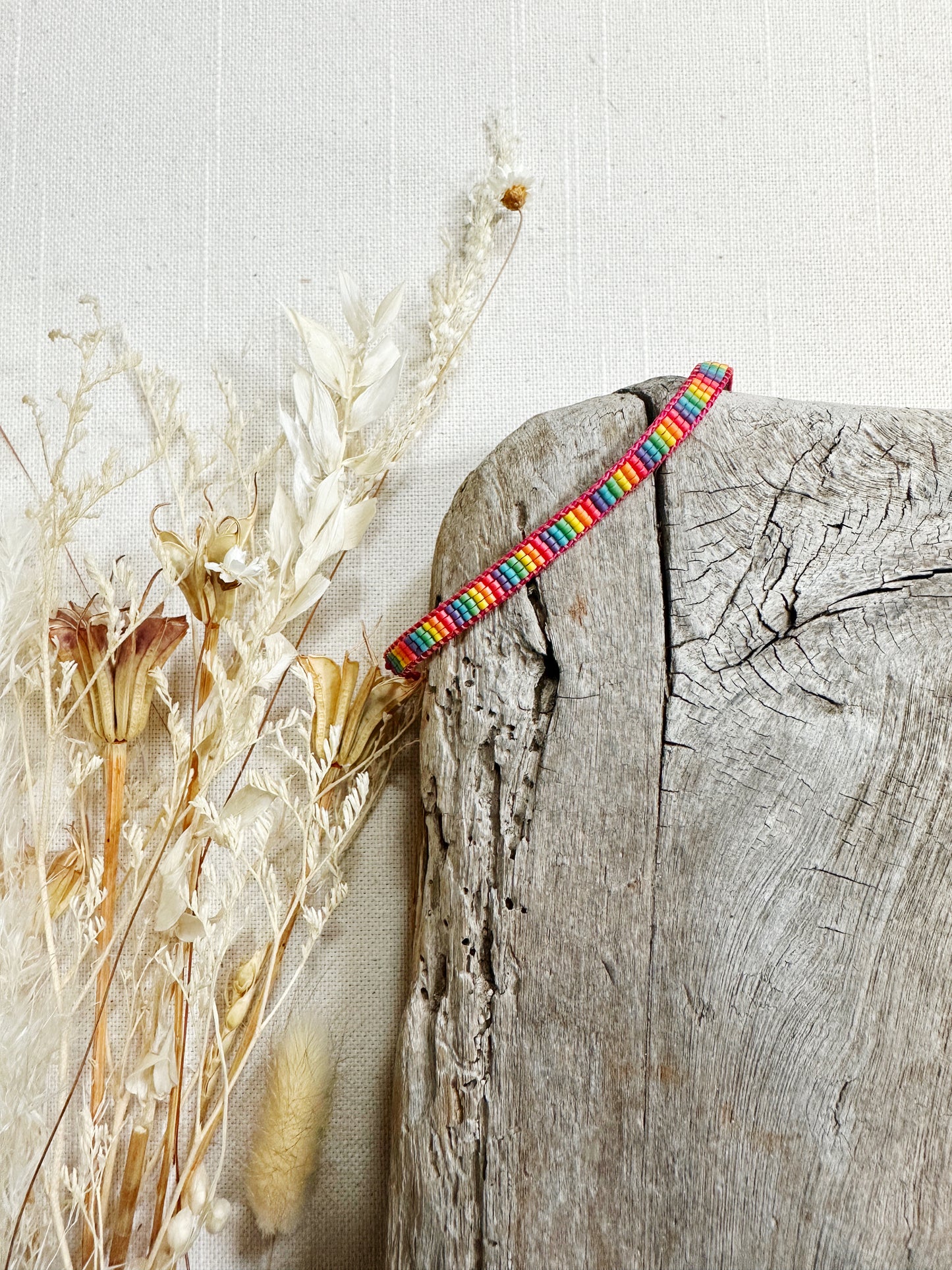 Small Stripe Beaded Bracelet 3