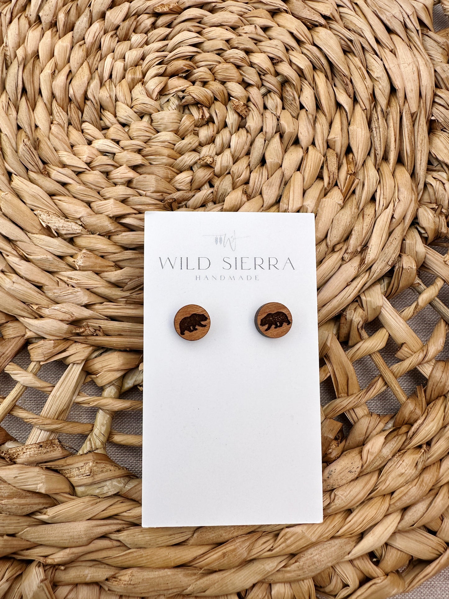 Bear Wood Stud