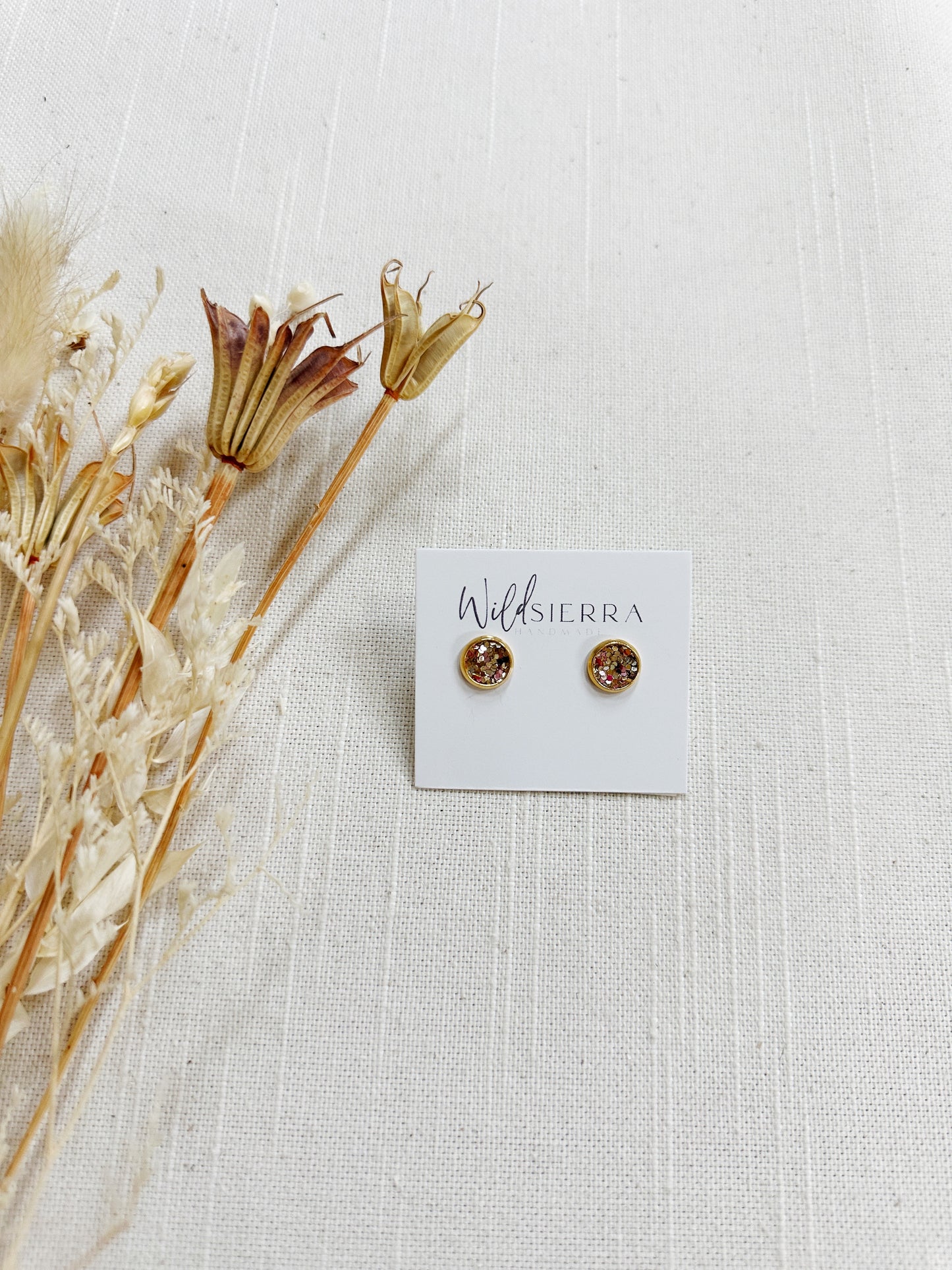 Glitter Studs