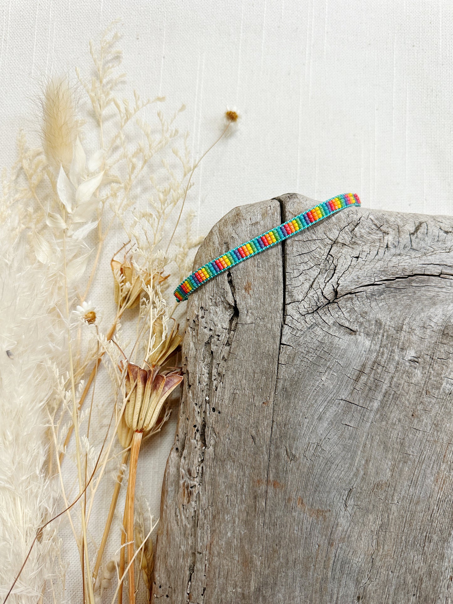 Small Stripe Beaded Bracelet 3