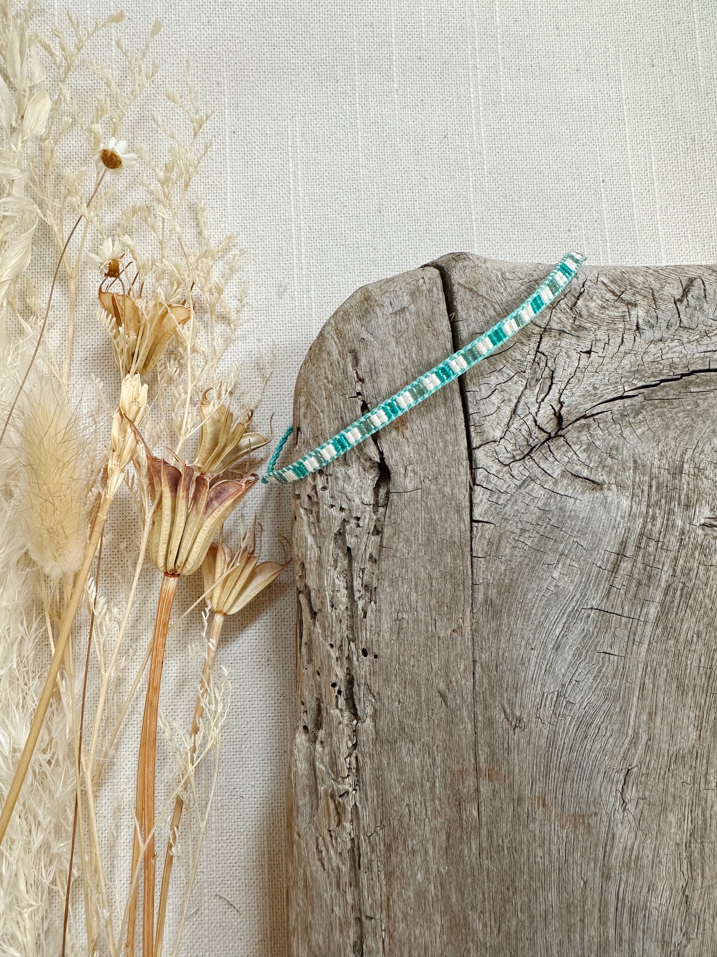 Small Stripe Beaded Bracelet 4