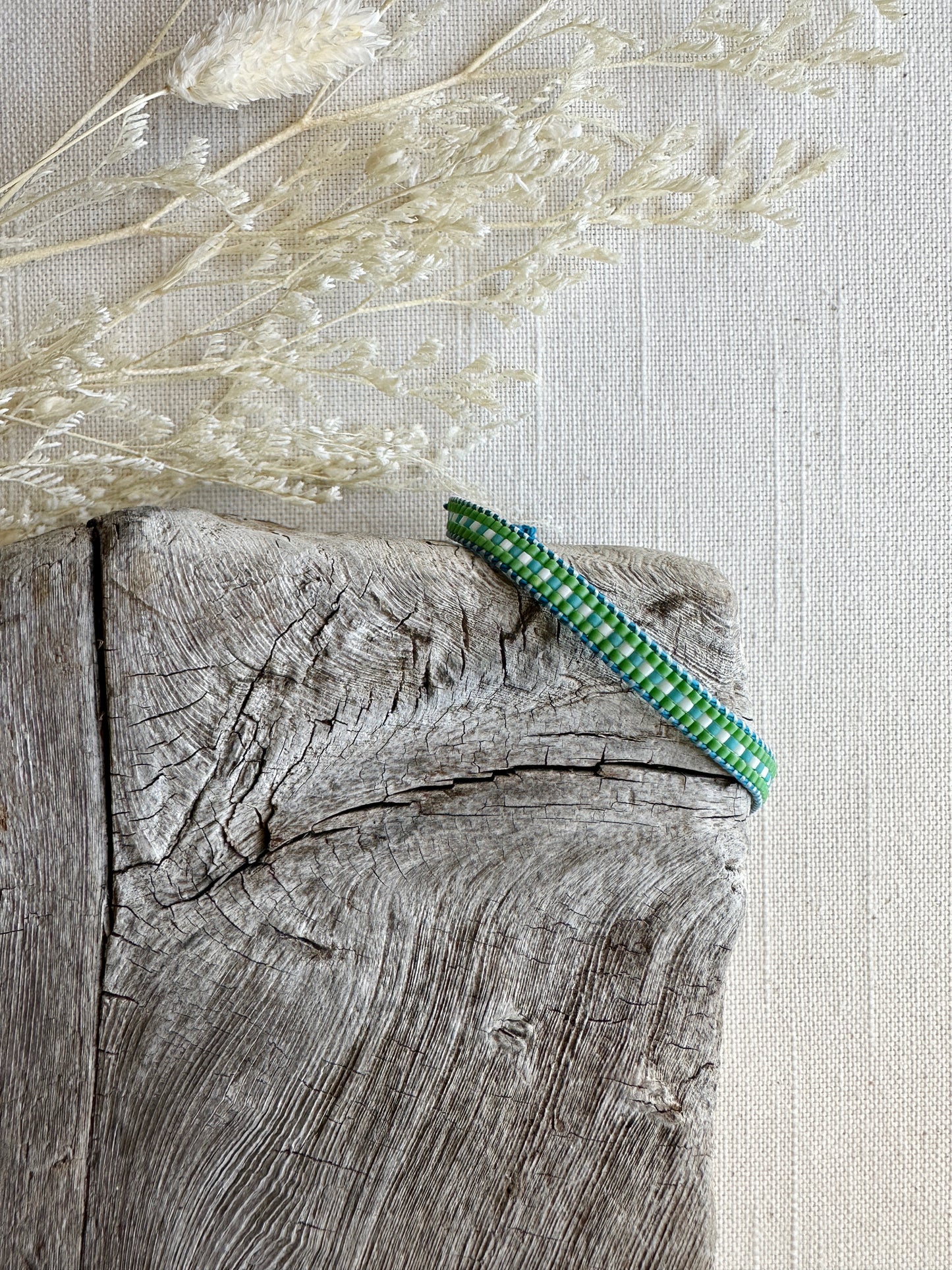 Small Stripe Beaded Bracelet 1