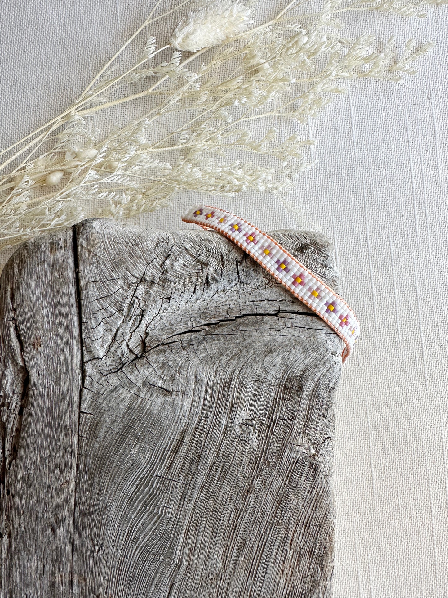 Daisy Chain Woven Bracelet