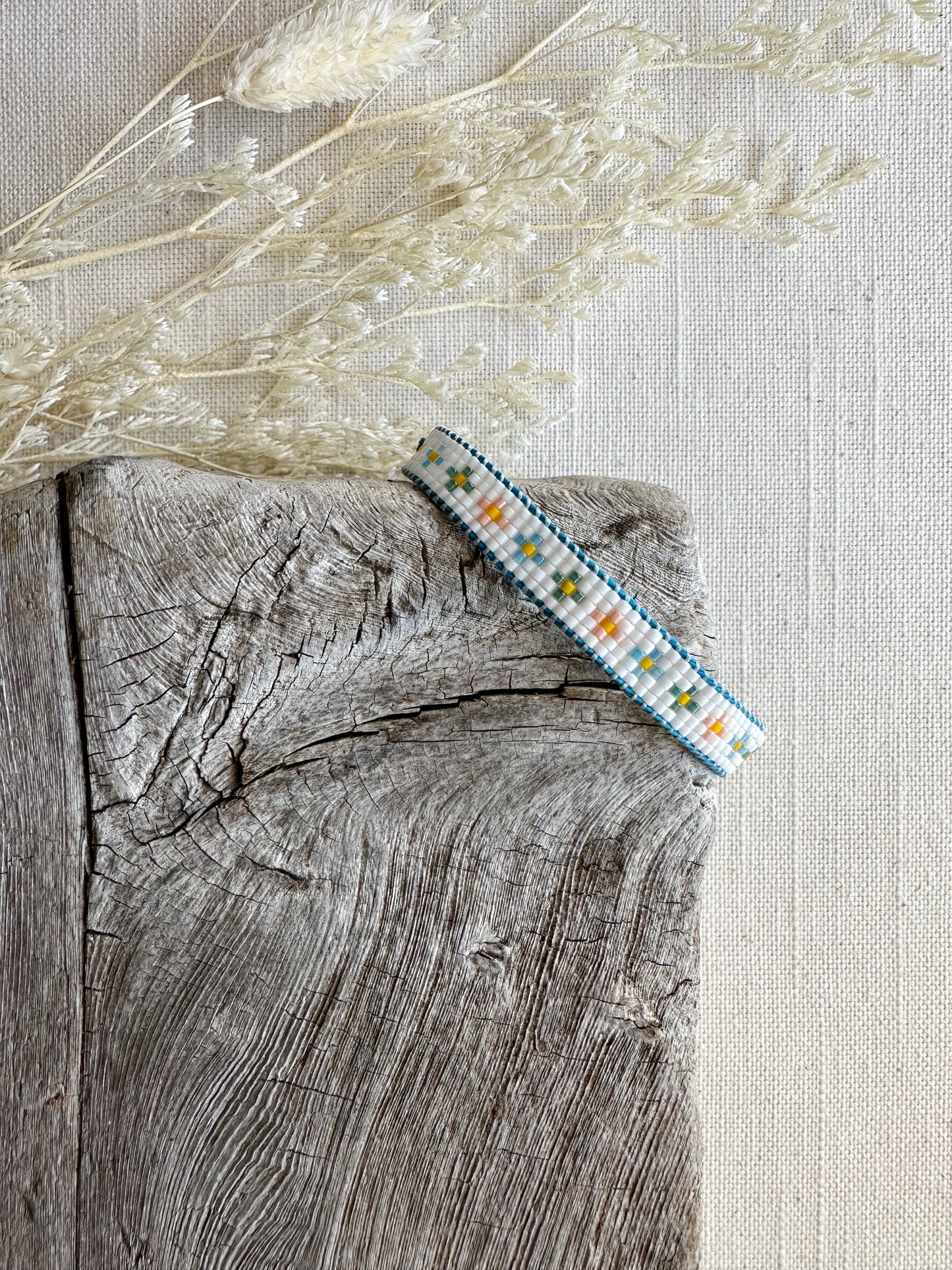 Daisy Chain Woven Bracelet