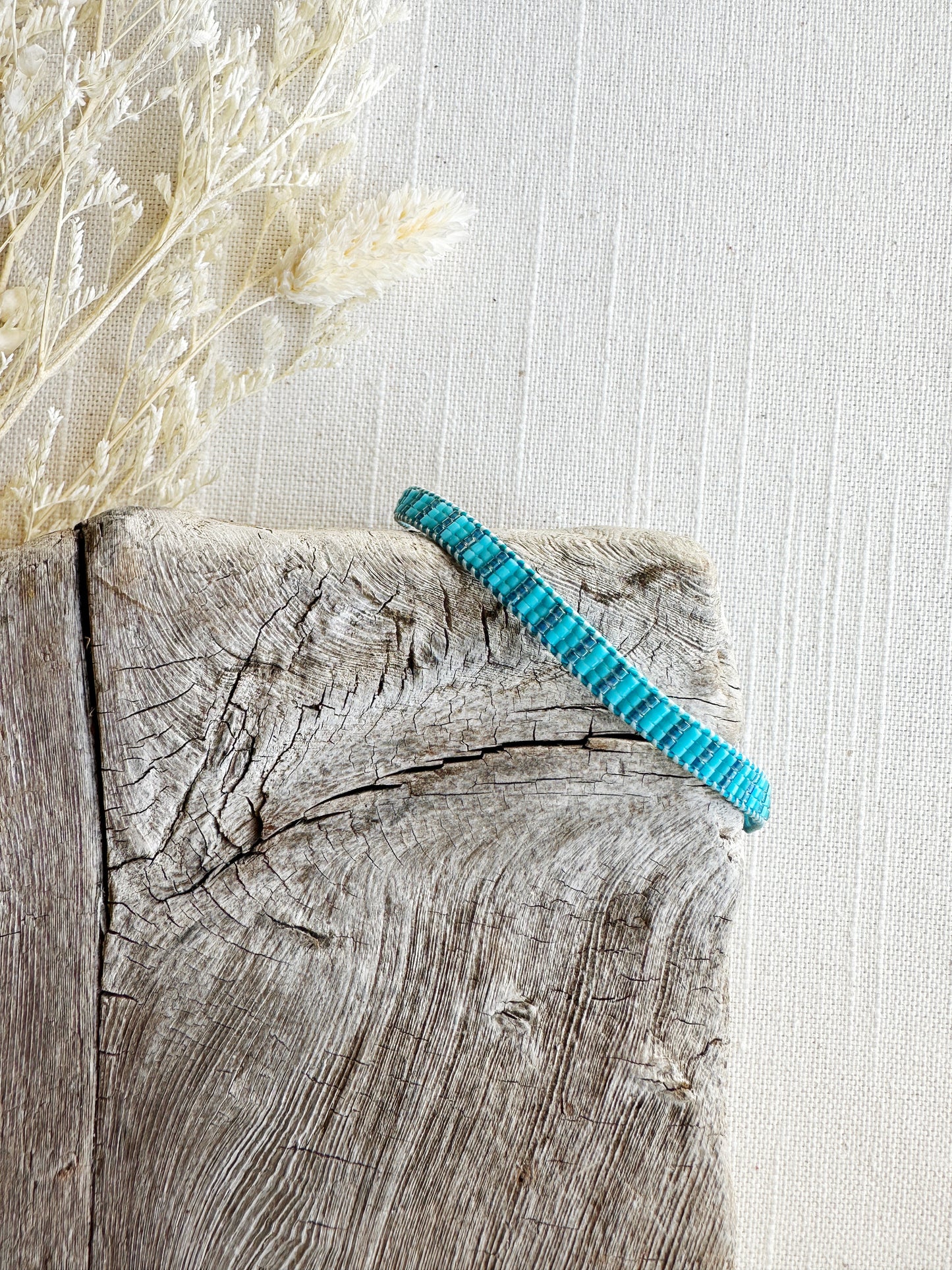 Small Stripe Beaded Bracelet 3