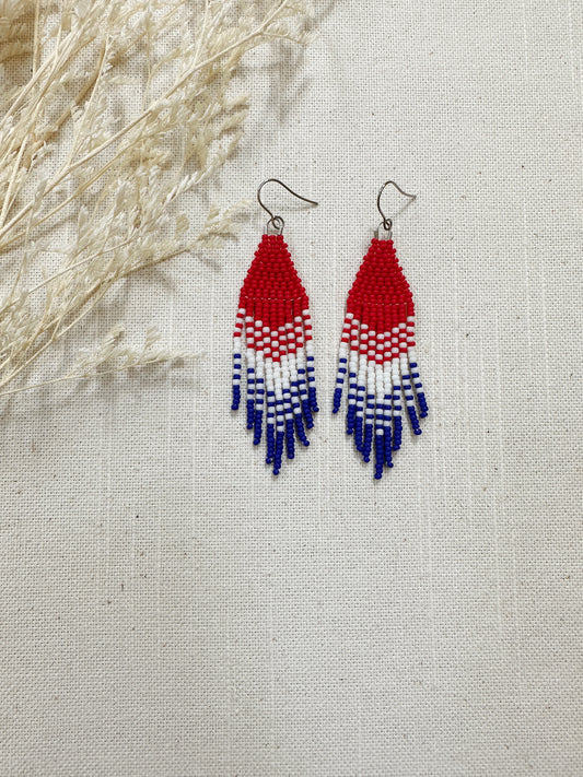 Red, White & Blue Fringe