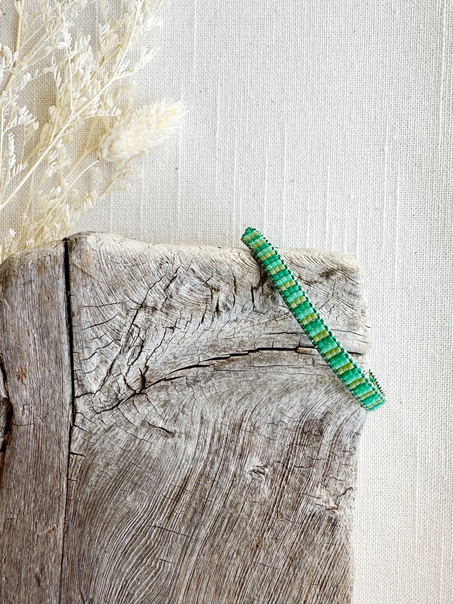 Small Stripe Beaded Bracelet 3