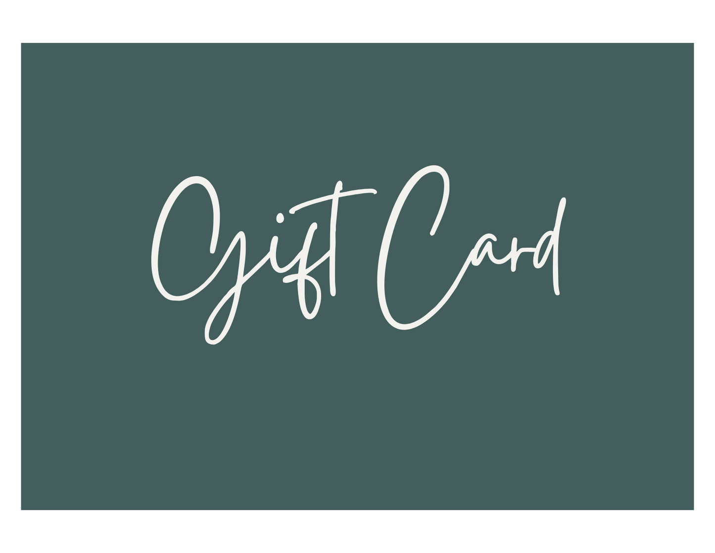 Wild Sierra Handmade Gift Card