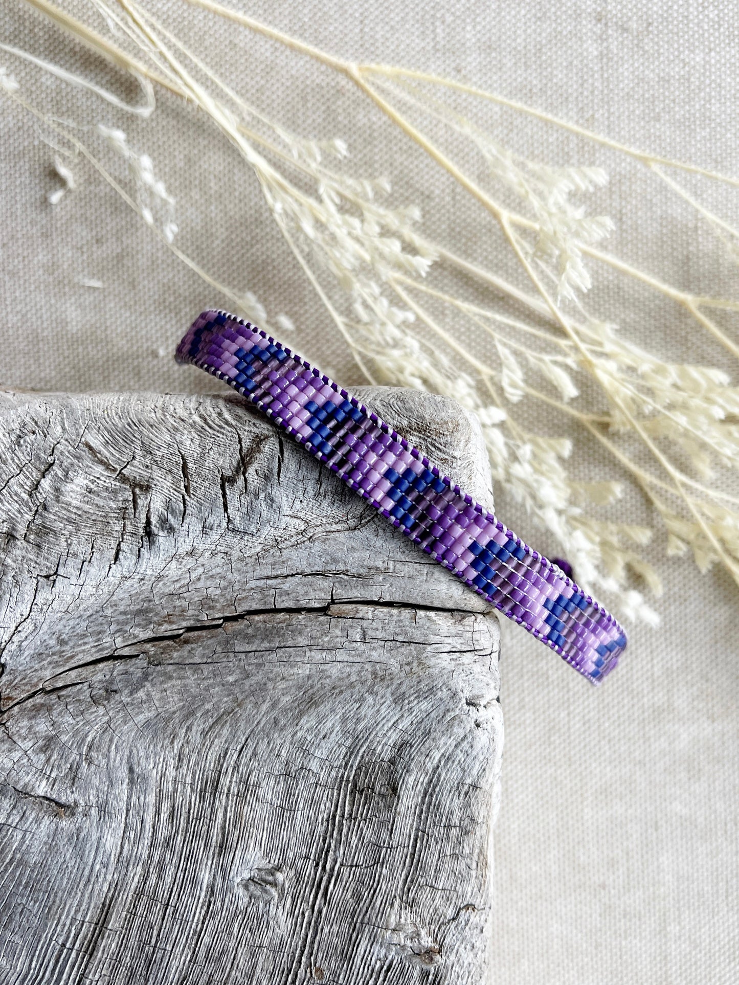 Chevron Beaded Bracelet