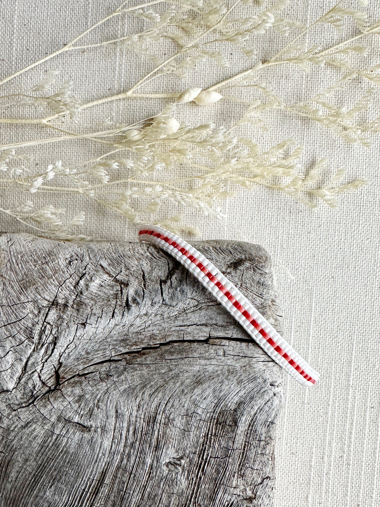 Small Stripe Beaded Bracelet 1