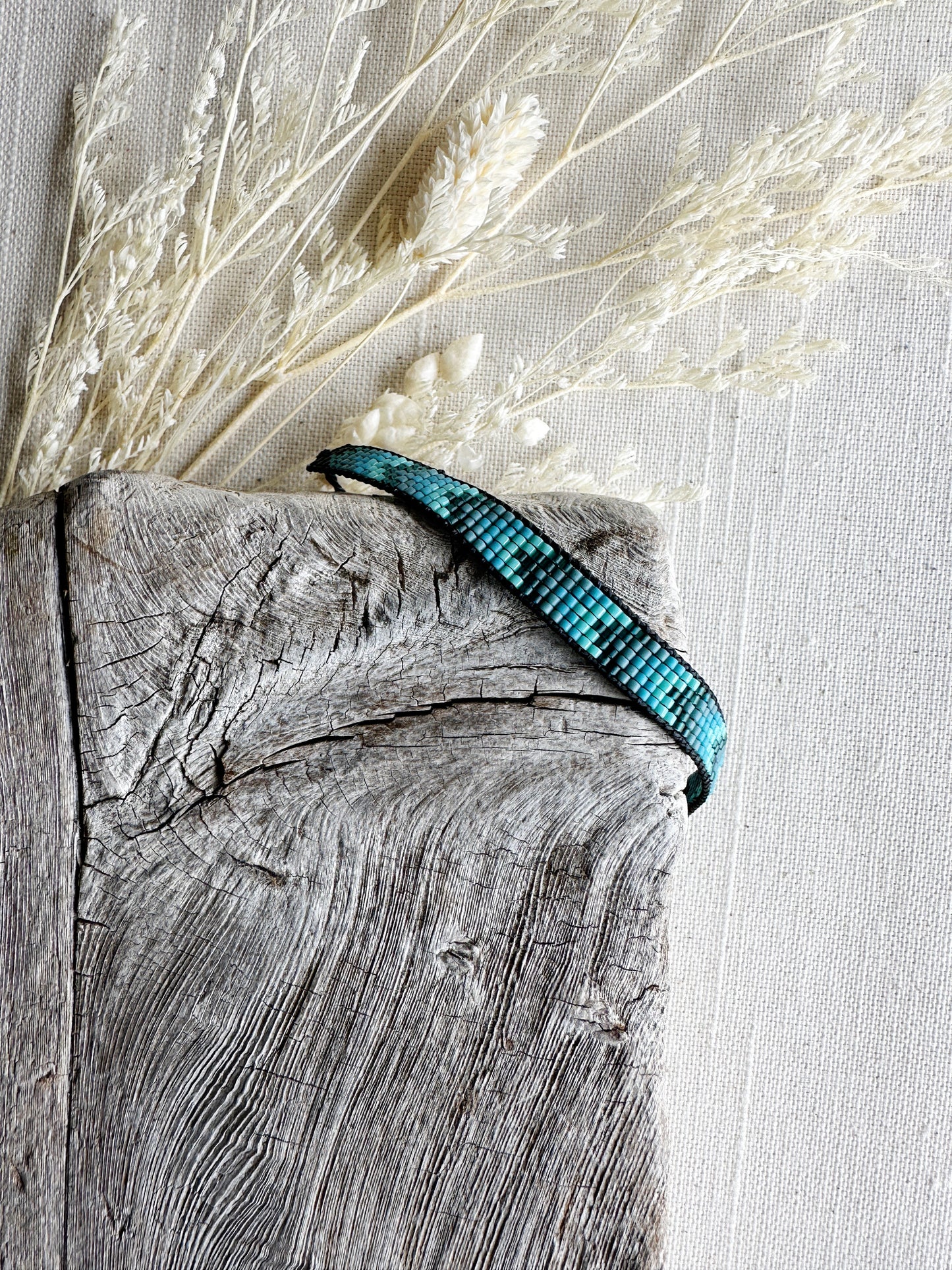 Chevron Beaded Bracelet