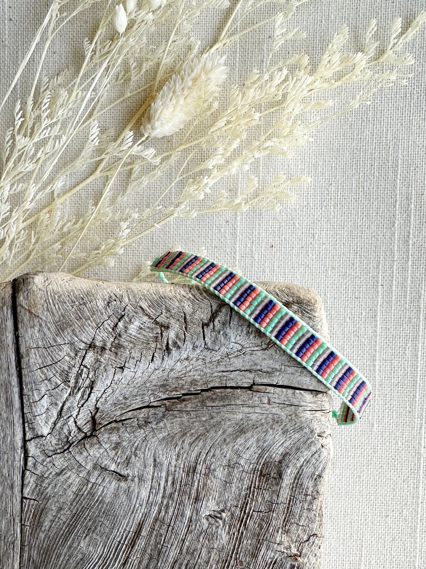Stripe Beaded Bracelet 2