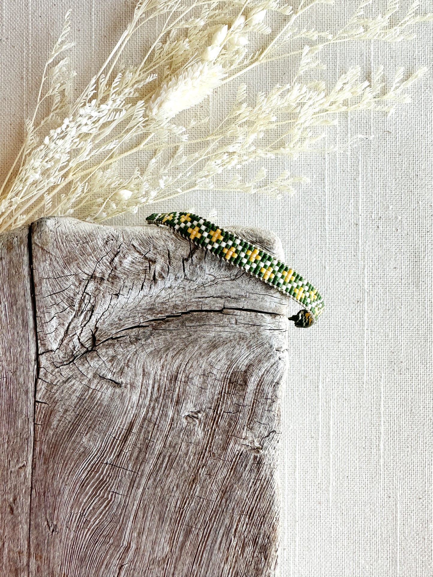 Floral Beaded Bracelet 1