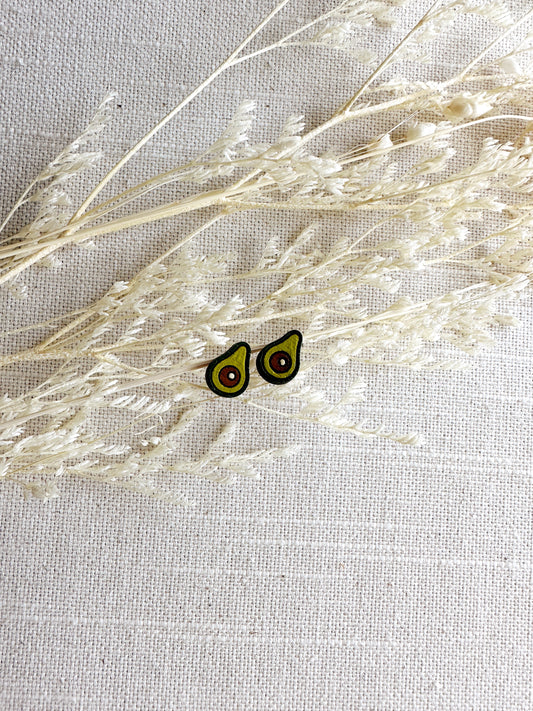 Avocado Wood Stud