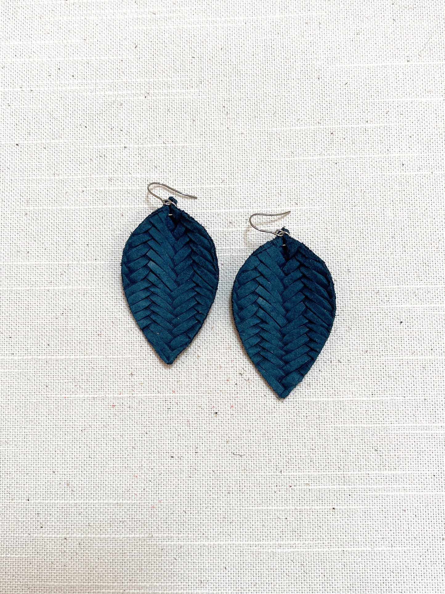 Braided Leather Leaf