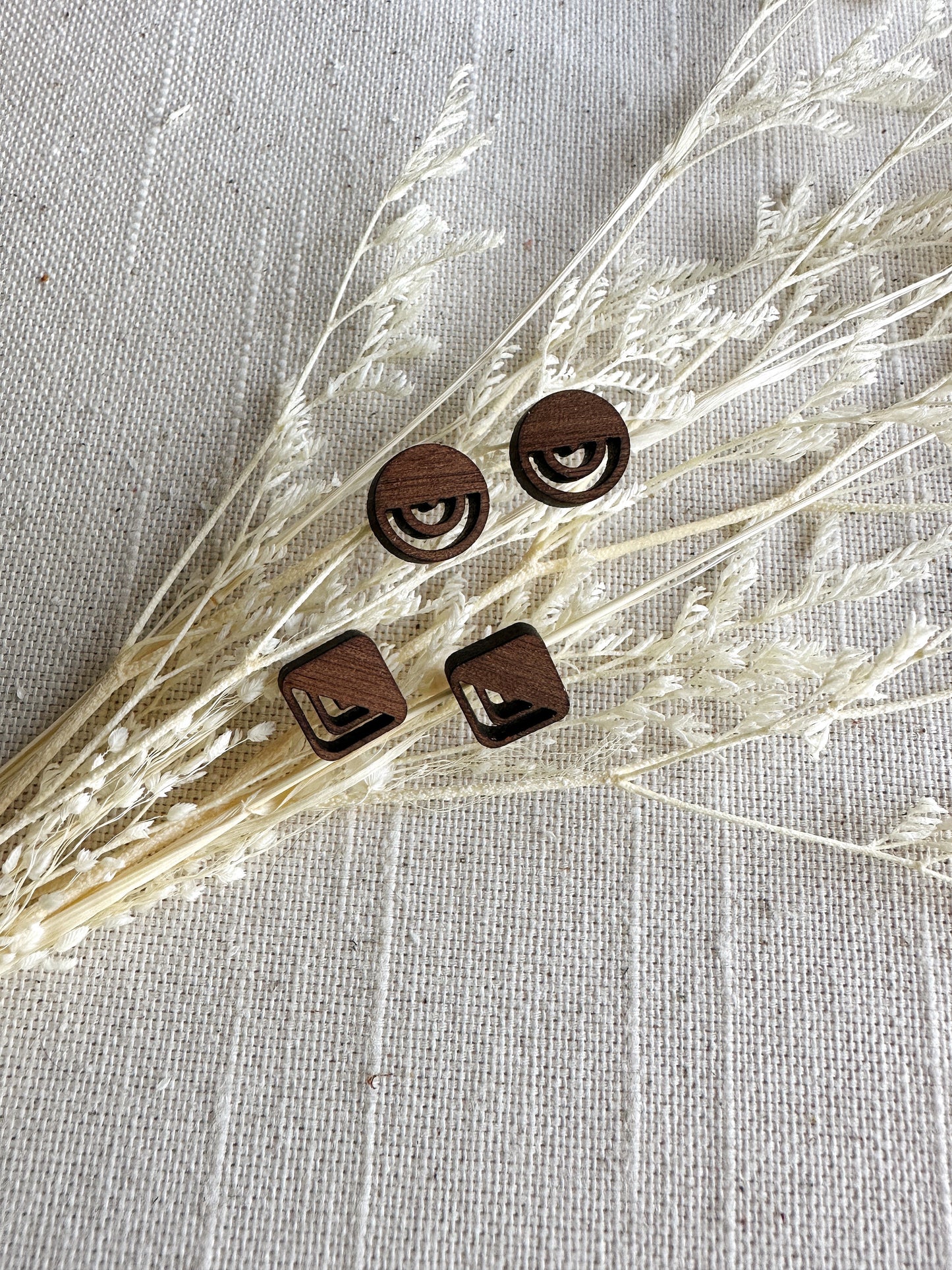Geometric Wood Studs