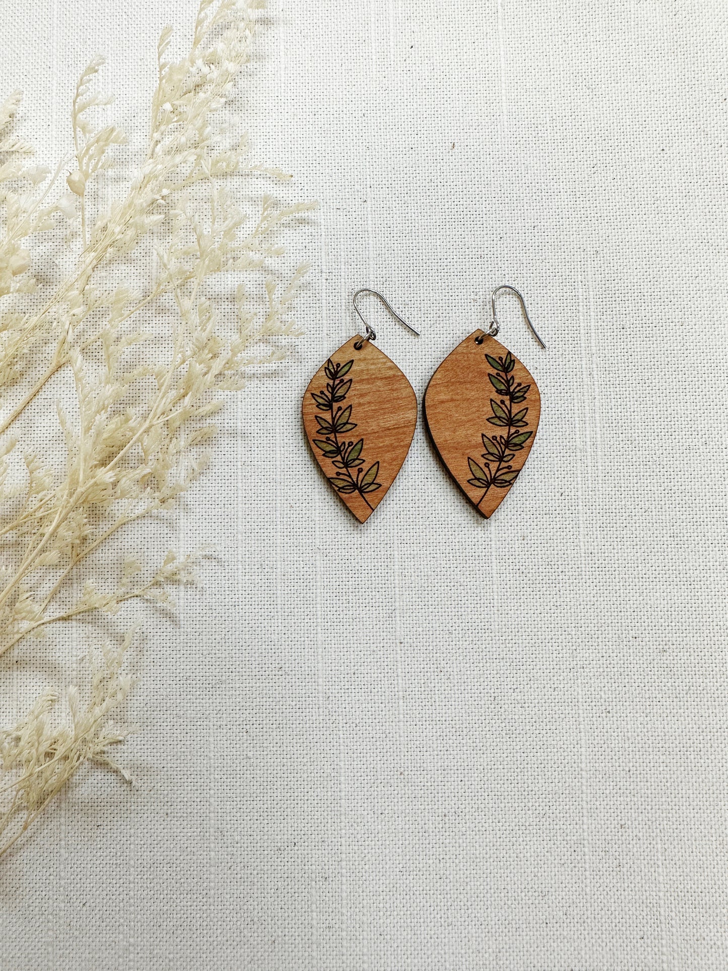Holiday Wood & Acrylic Dangles