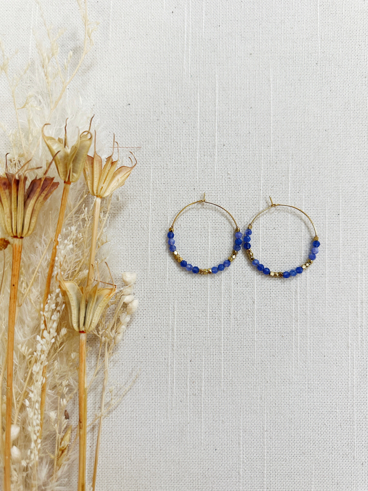 Crystal Hoops