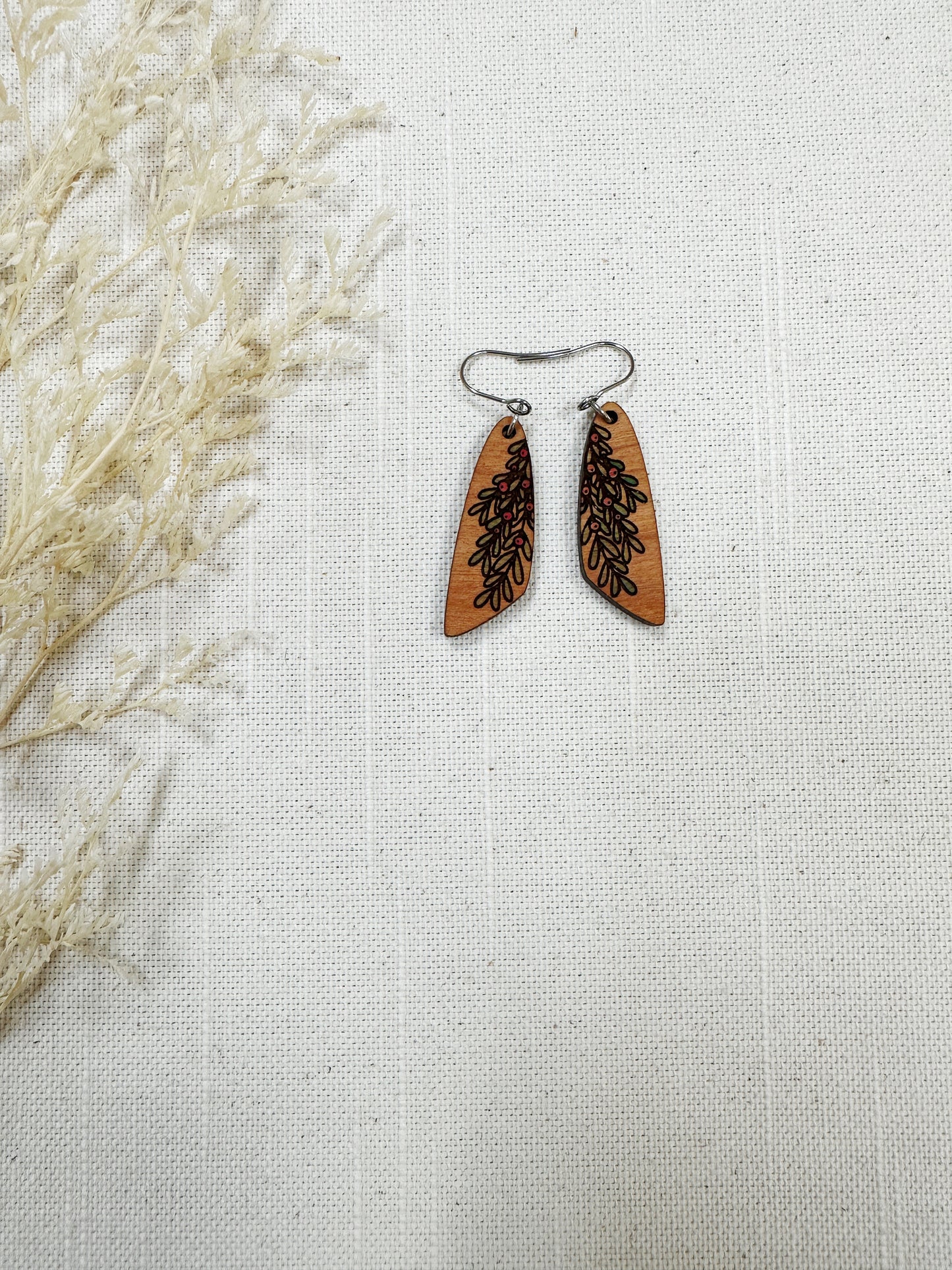 Holiday Wood & Acrylic Dangles