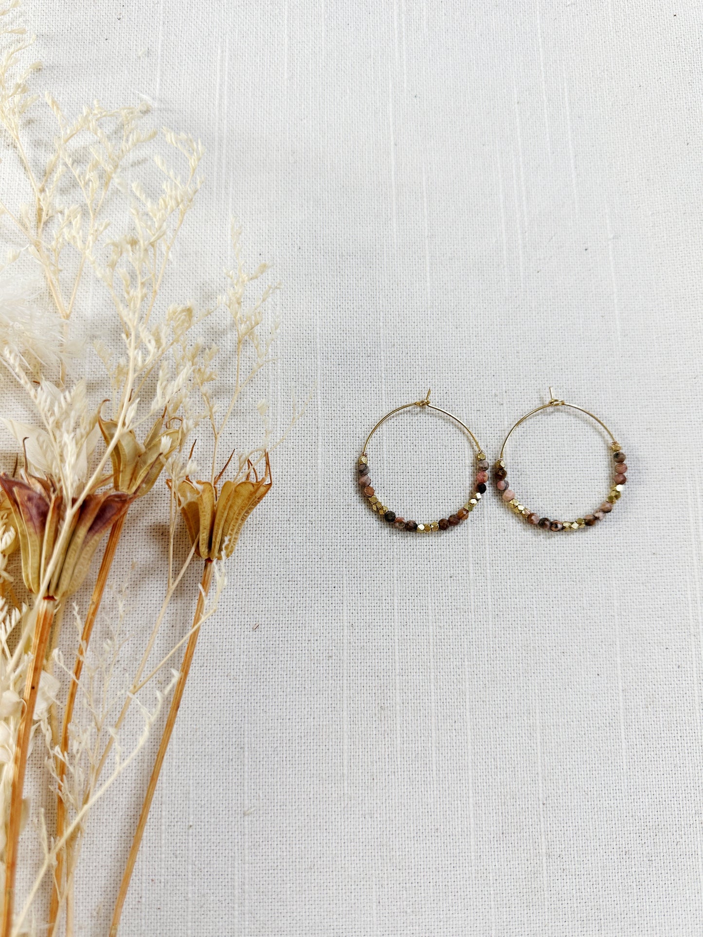 Crystal Hoops