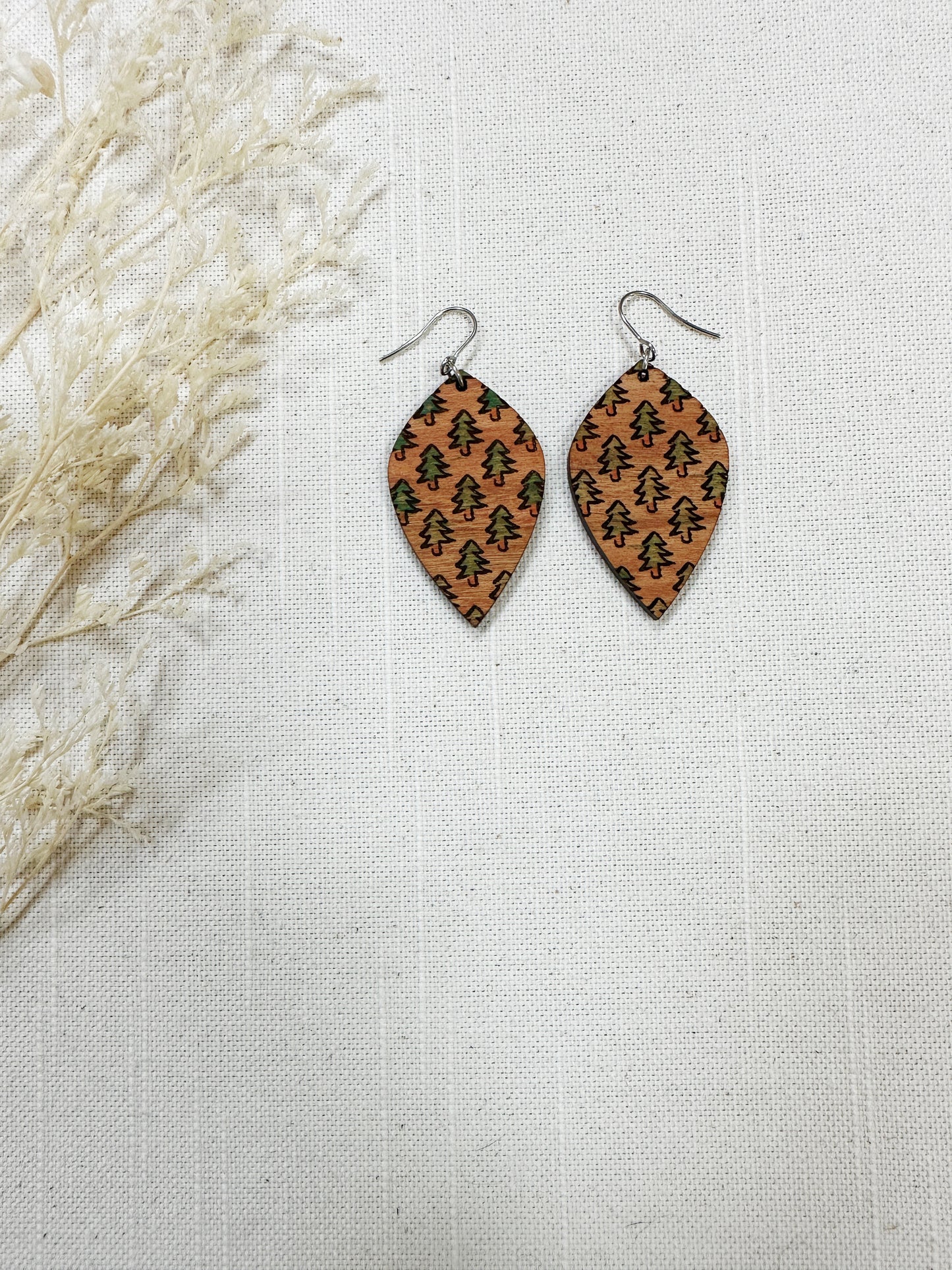 Holiday Wood & Acrylic Dangles