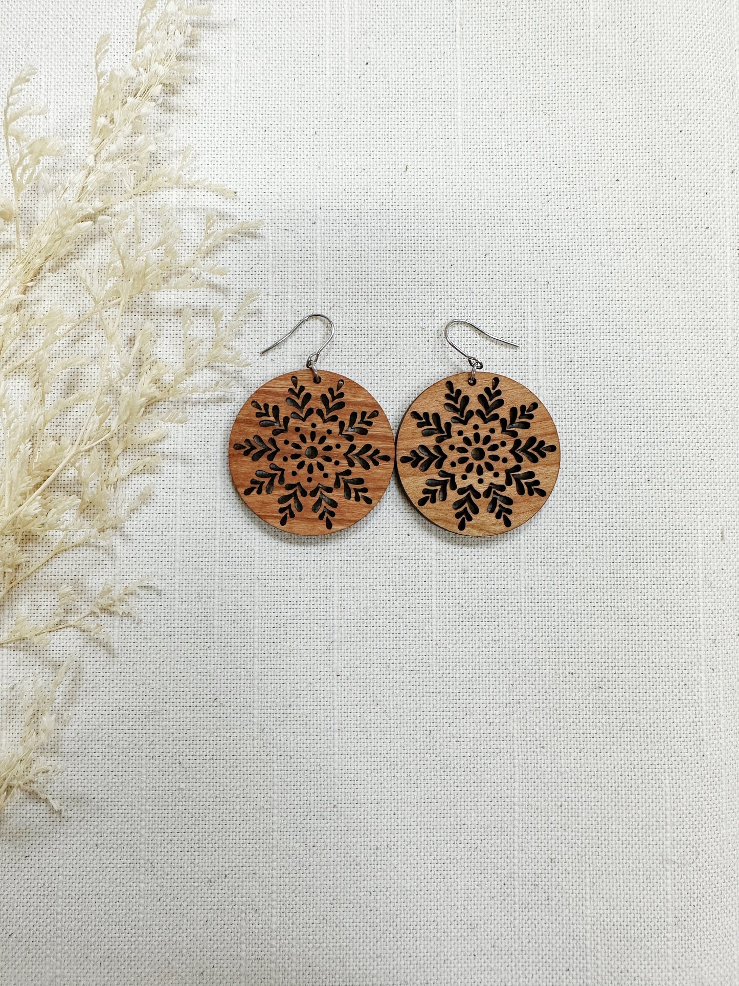 Holiday Wood & Acrylic Dangles