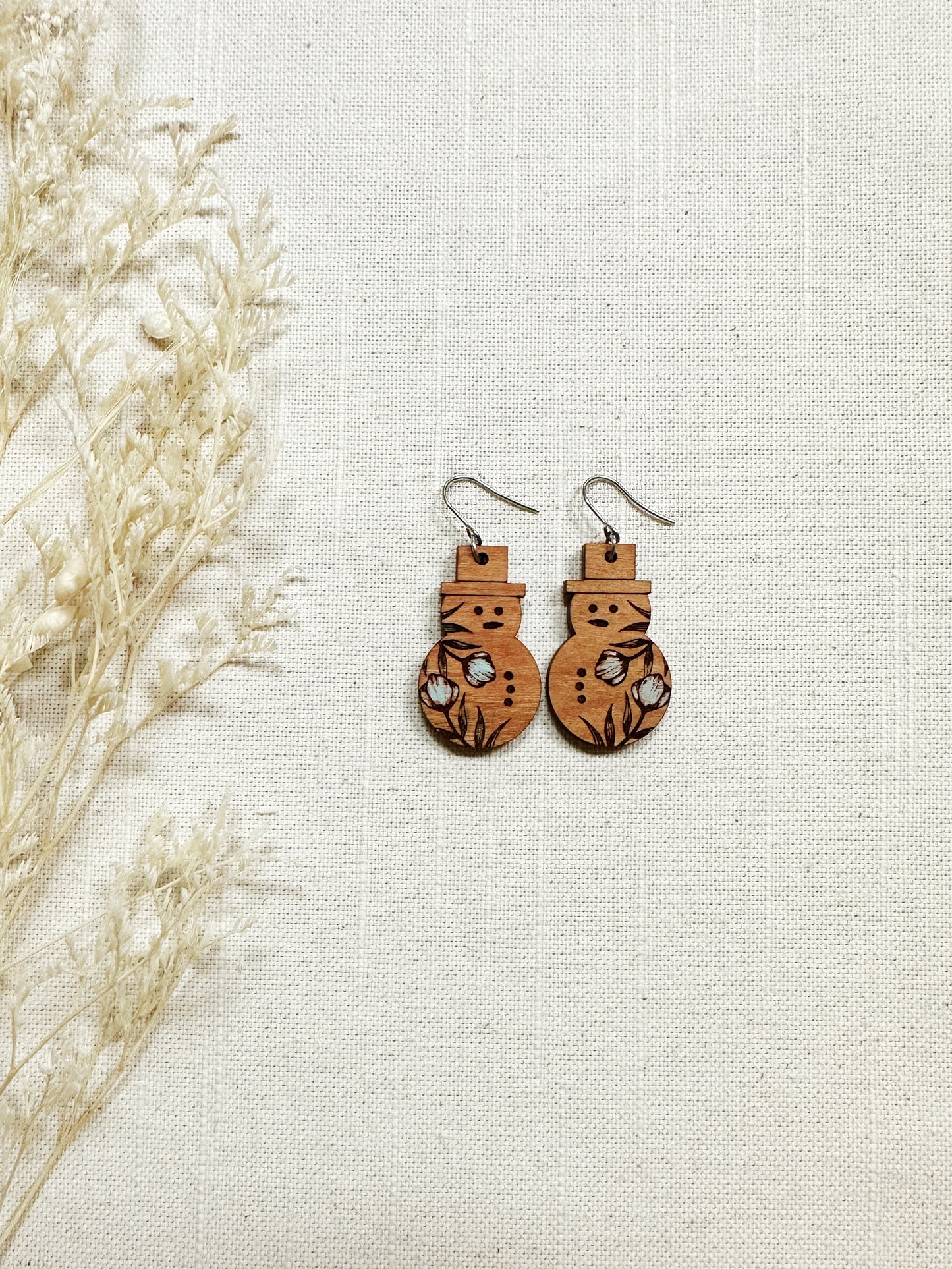 Holiday Wood & Acrylic Dangles