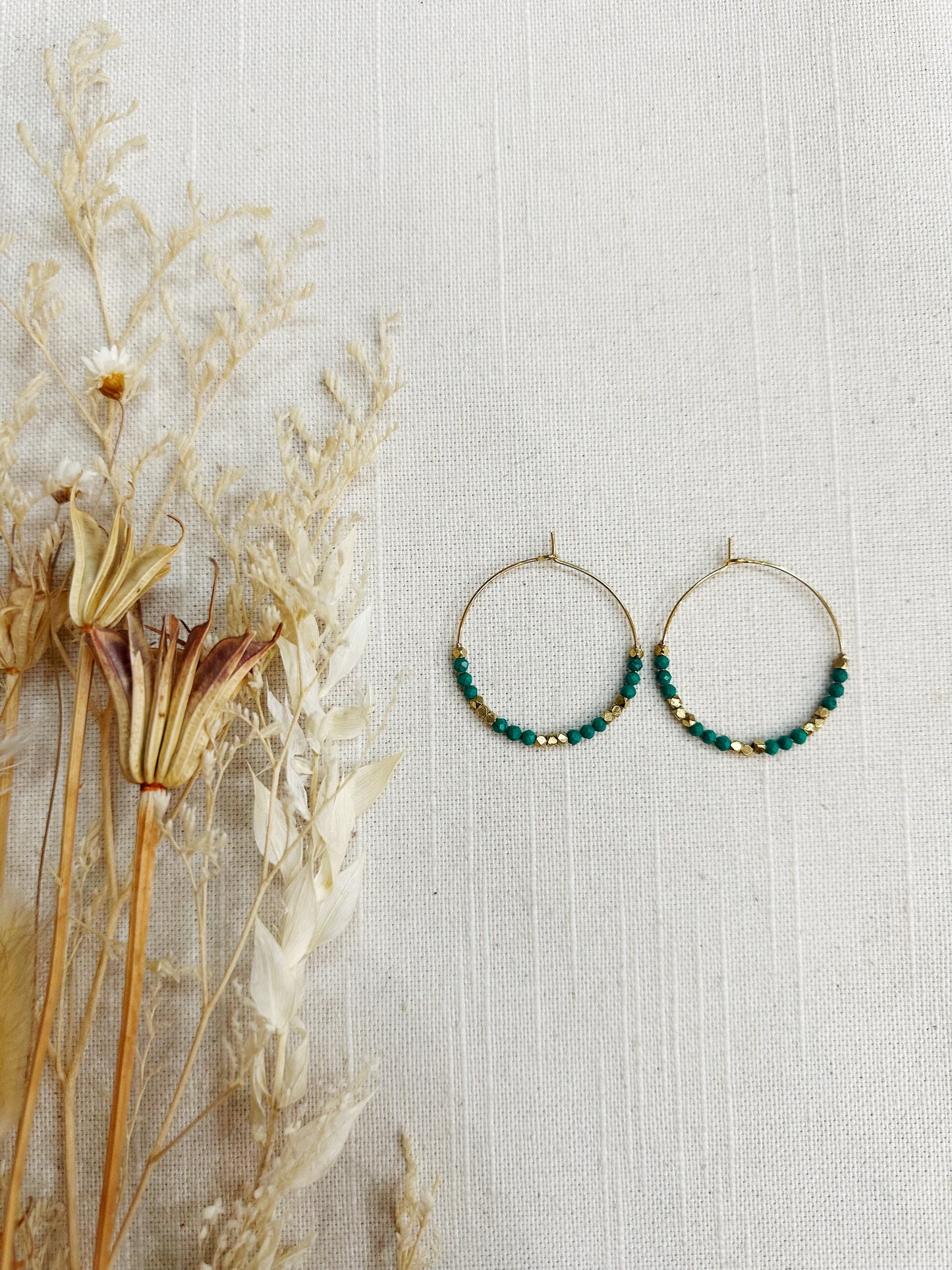 Crystal Hoops