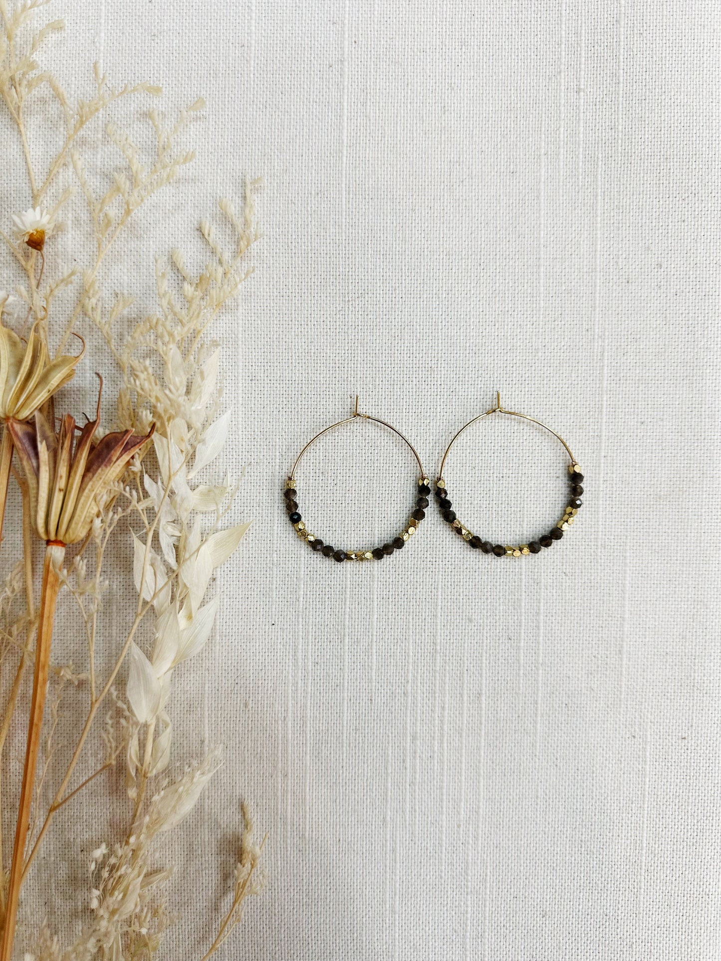 Crystal Hoops