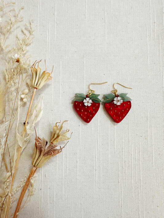 Strawberry Acrylic Drops