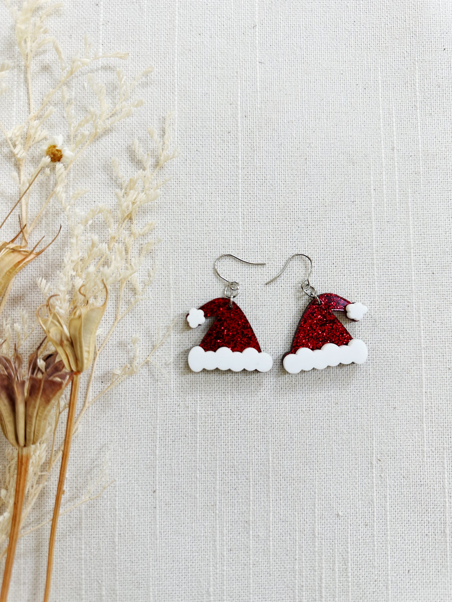 Winter Holiday Acrylic Earrings