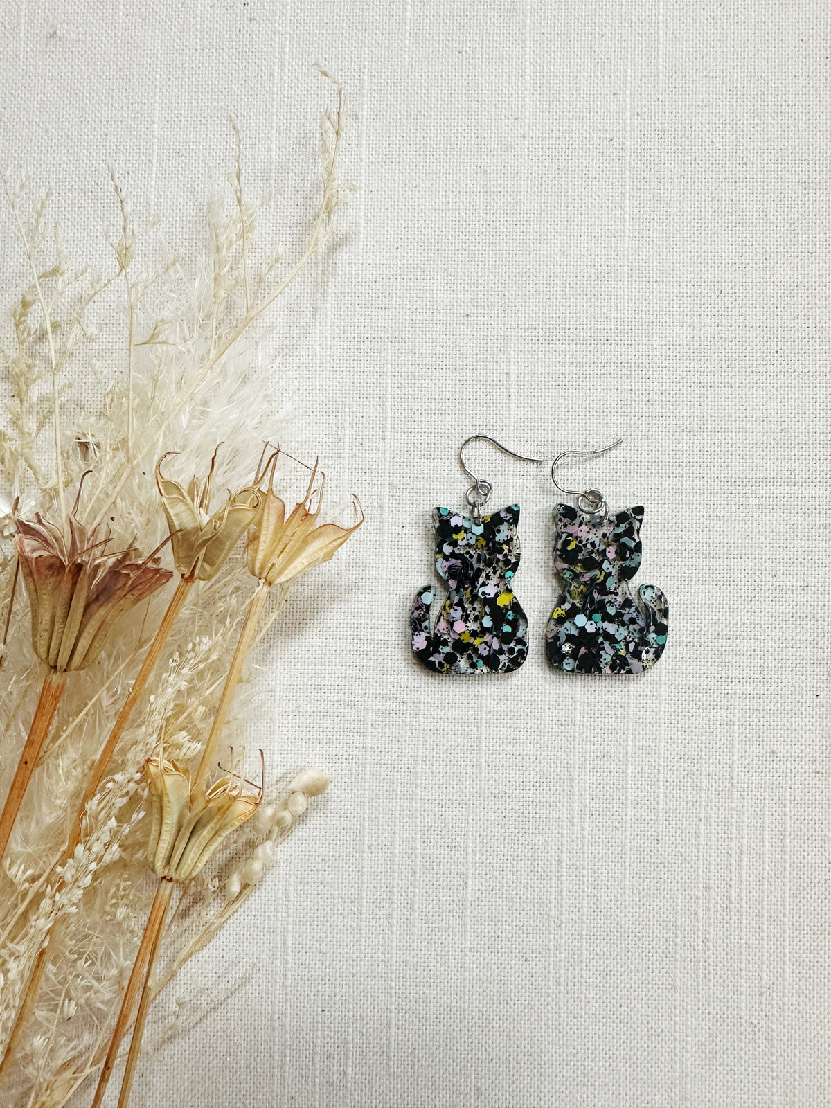 Confetti Cat Dangle