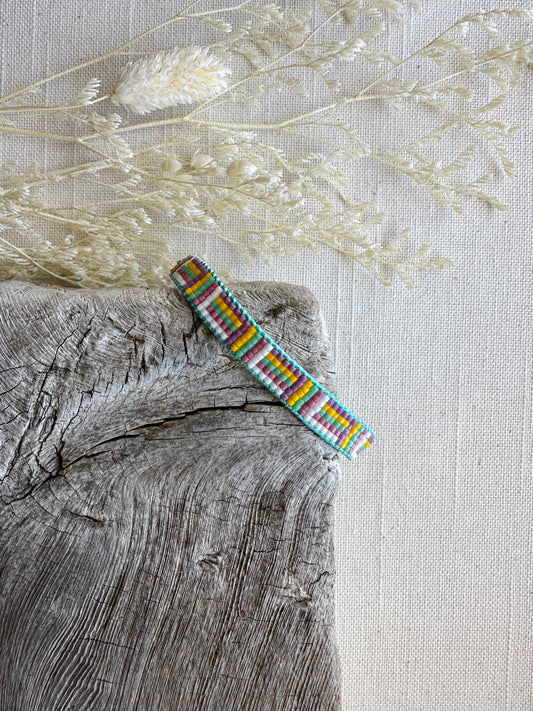 Maze Woven Beaded Bracelet