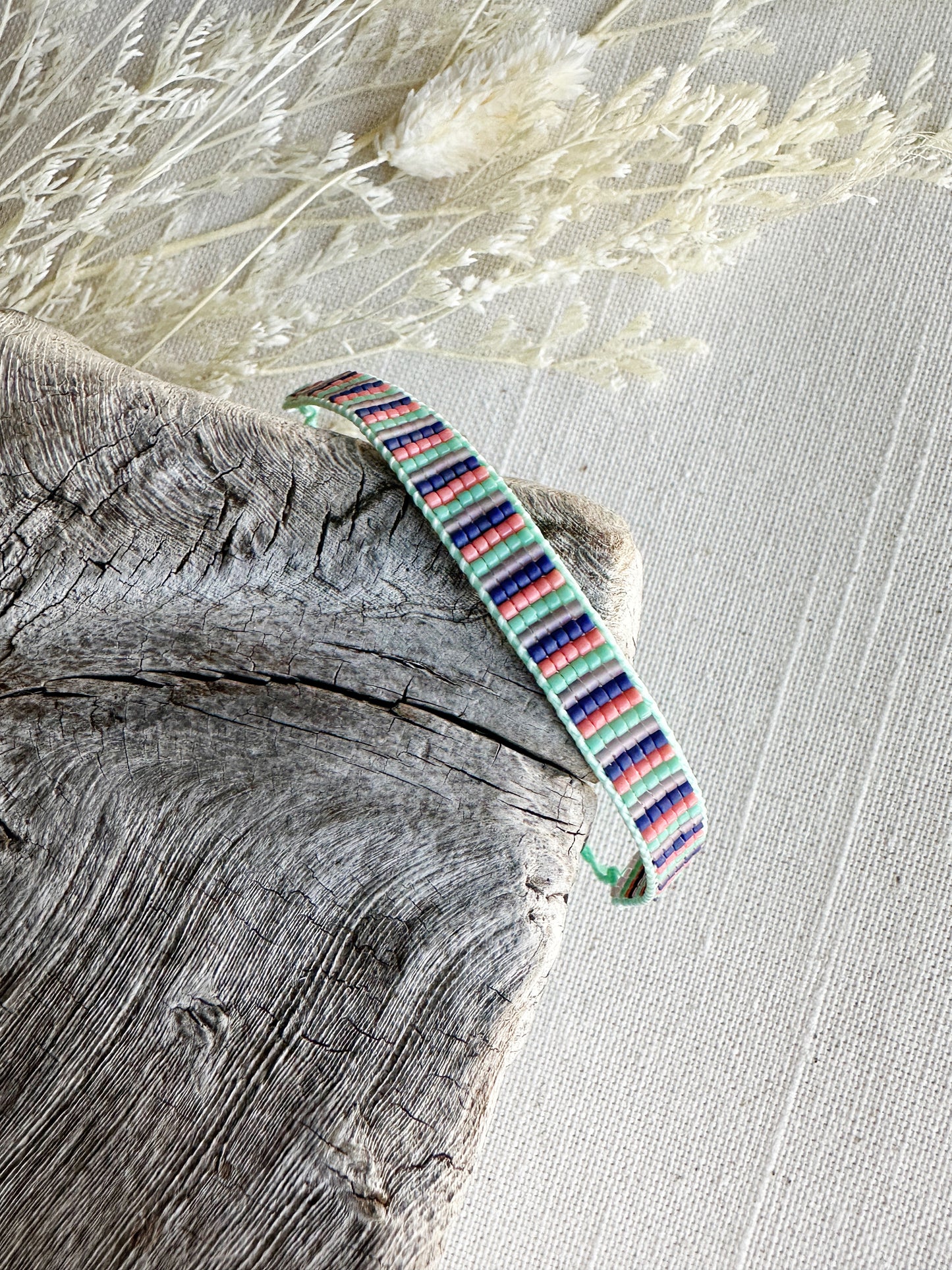 Stripe Beaded Bracelet 2
