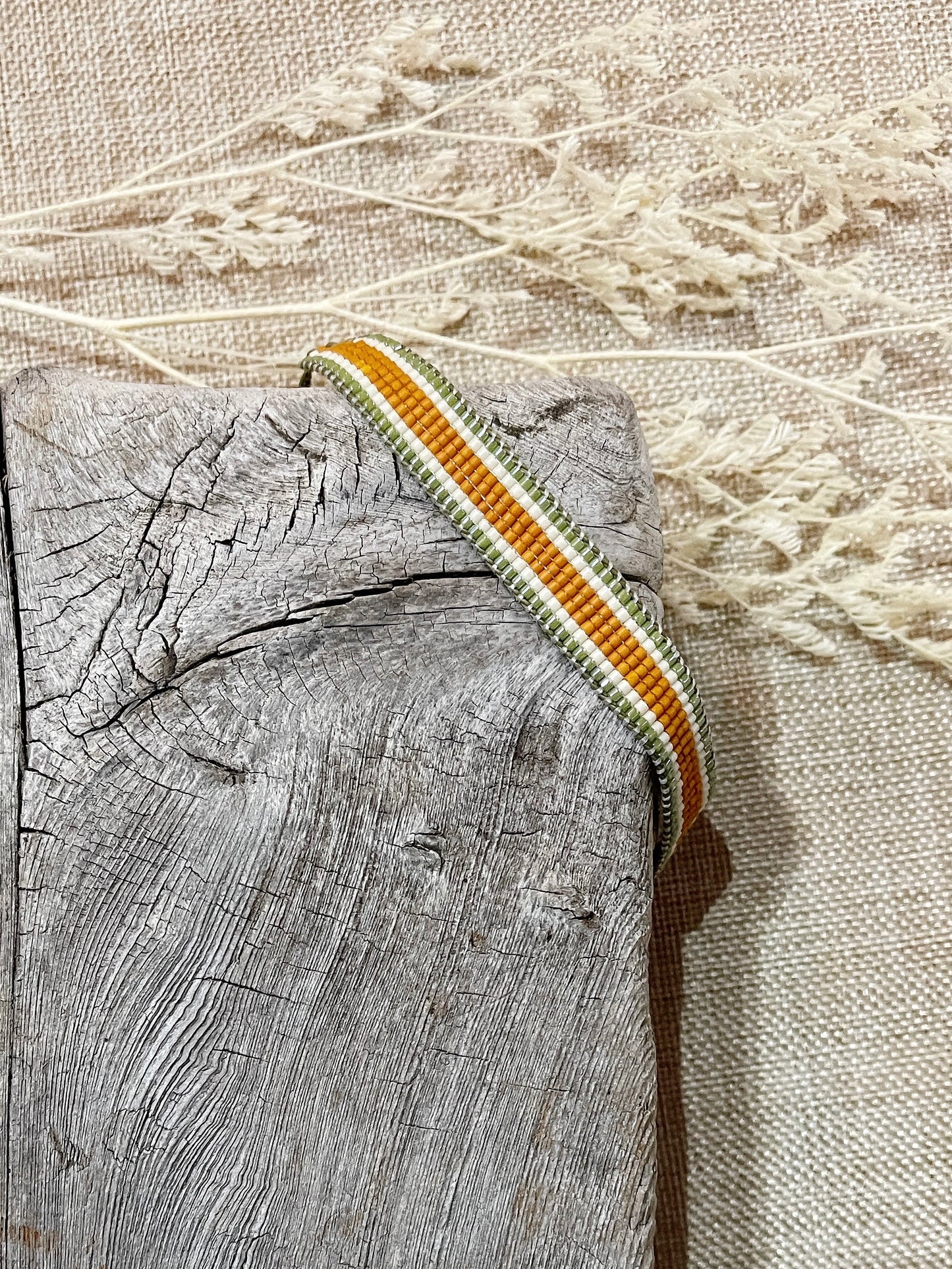 Stripe Beaded Bracelet 1